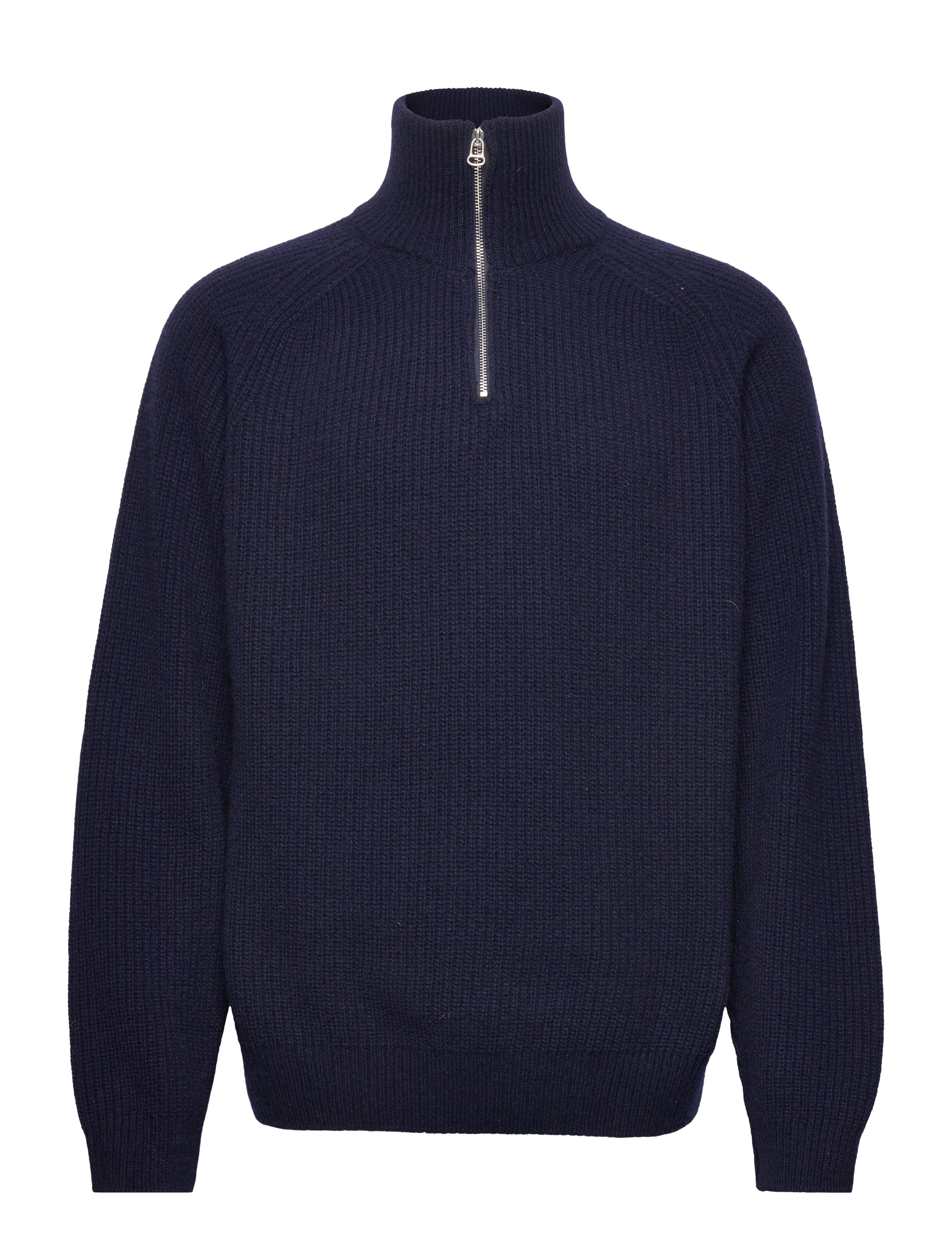 Woodbird - Lass Knit Half-Zip - navy - 0