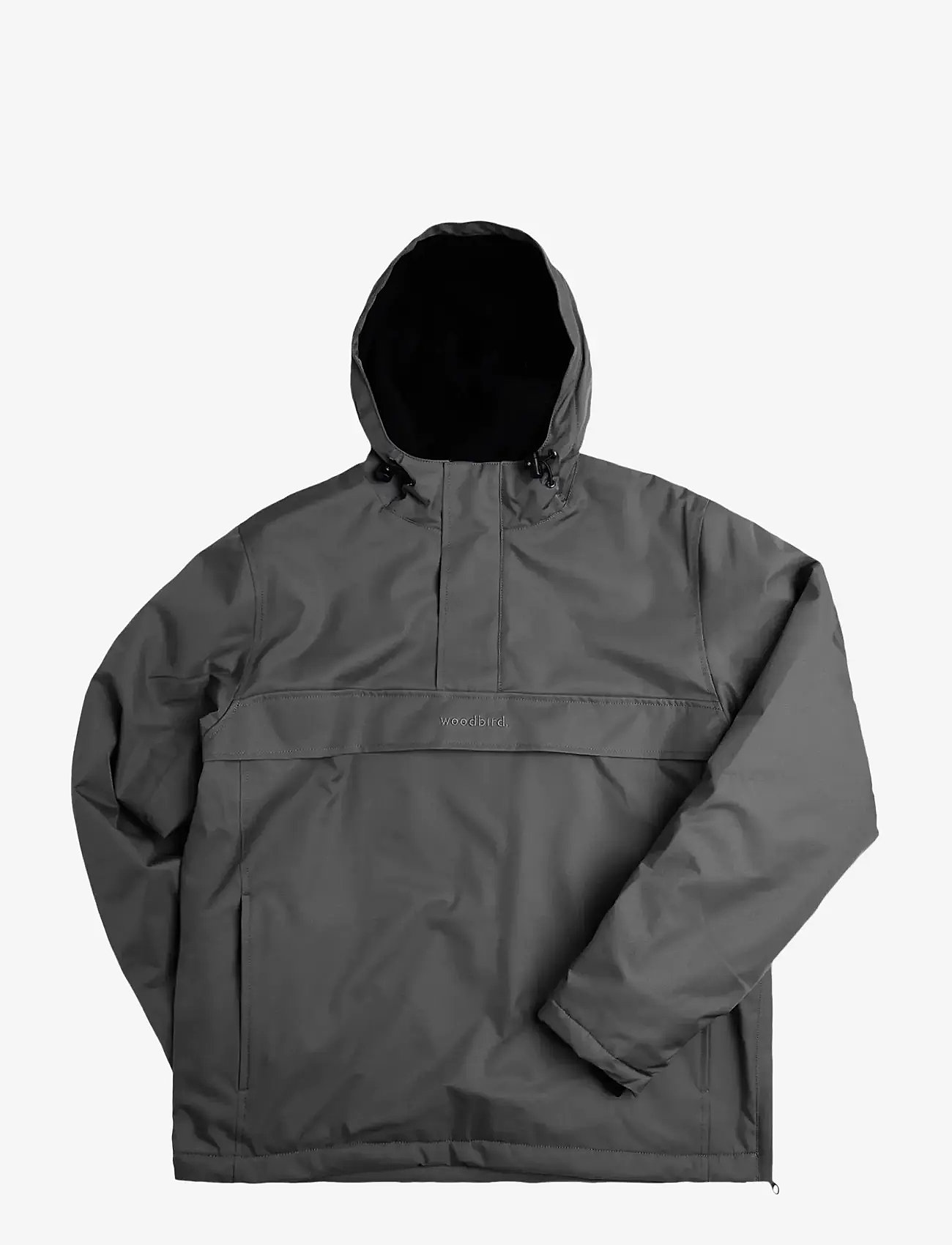 Woodbird - Frenzy Anorak Jacket - anorakker - antra grey - 0