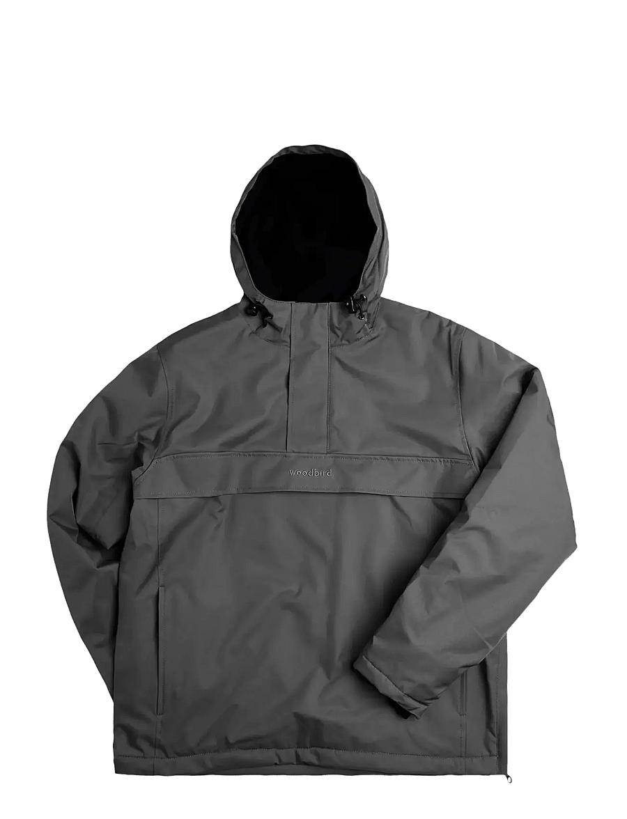 Woodbird - Frenzy Anorak Jacket - anorakit - antra grey - 0