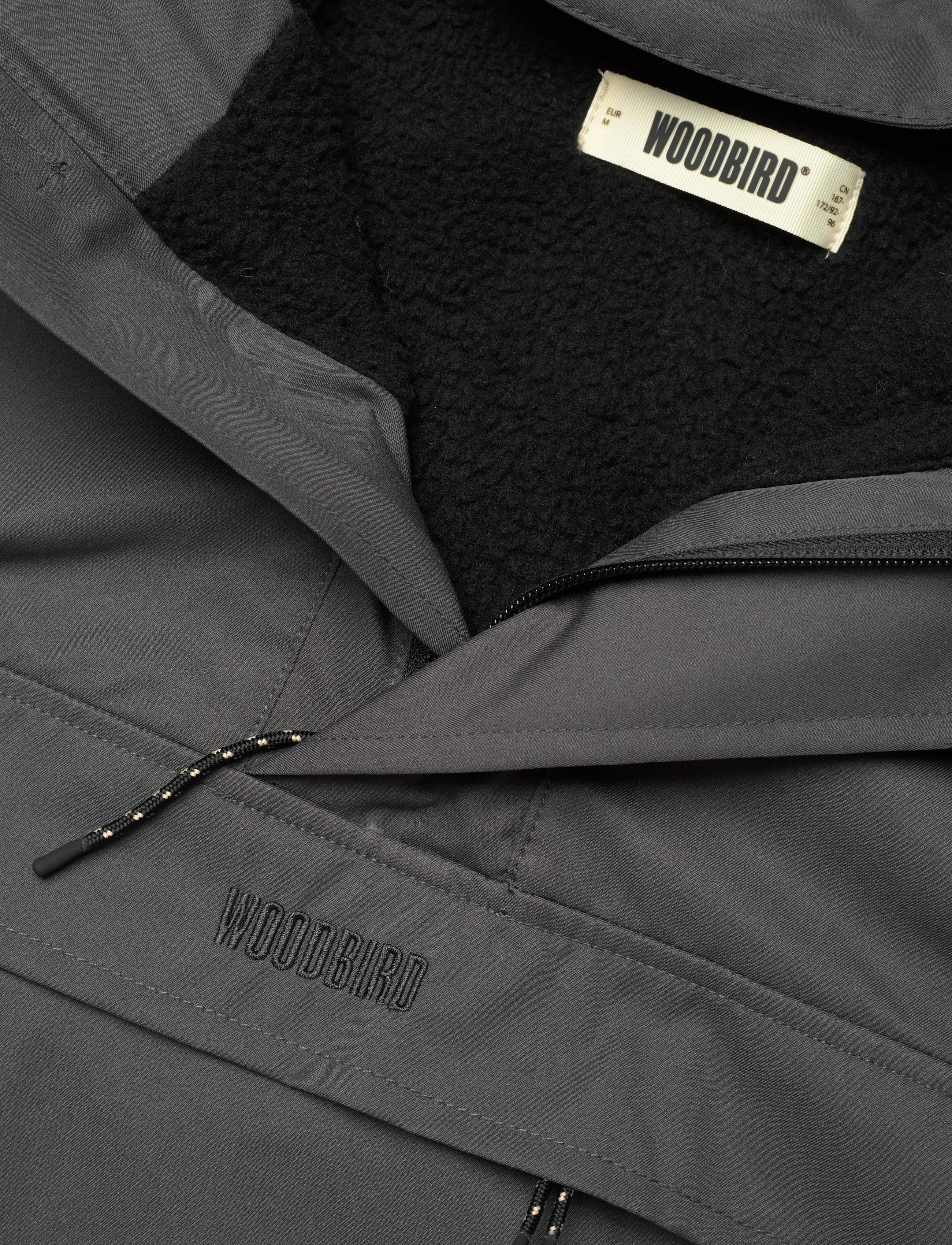 Woodbird - Frenzy Anorak Jacket - anorakit - antra grey - 2