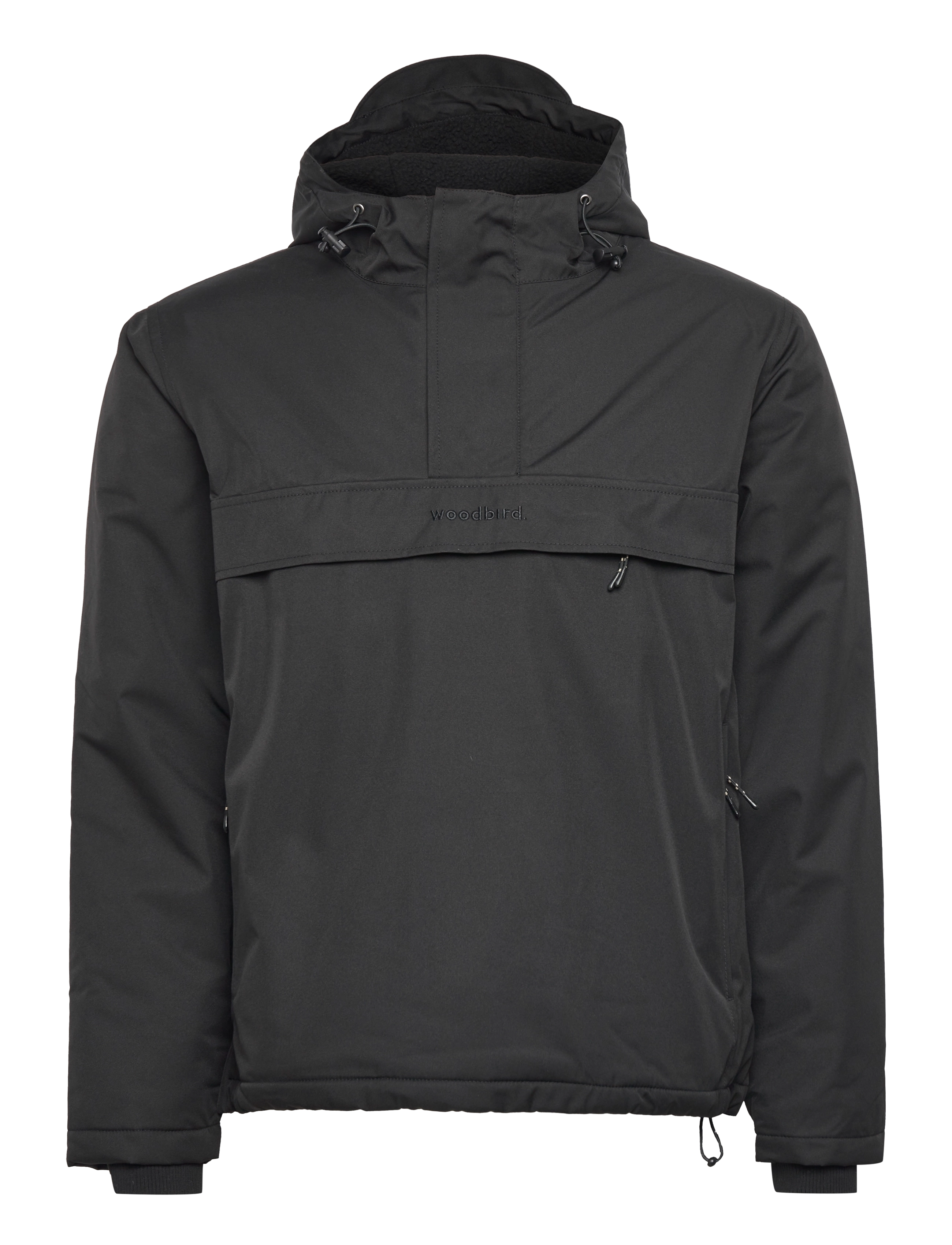 Woodbird Frenzy Anorak Jacket, XL, Jackets, Schwarz - Anoraks, Männerswear
