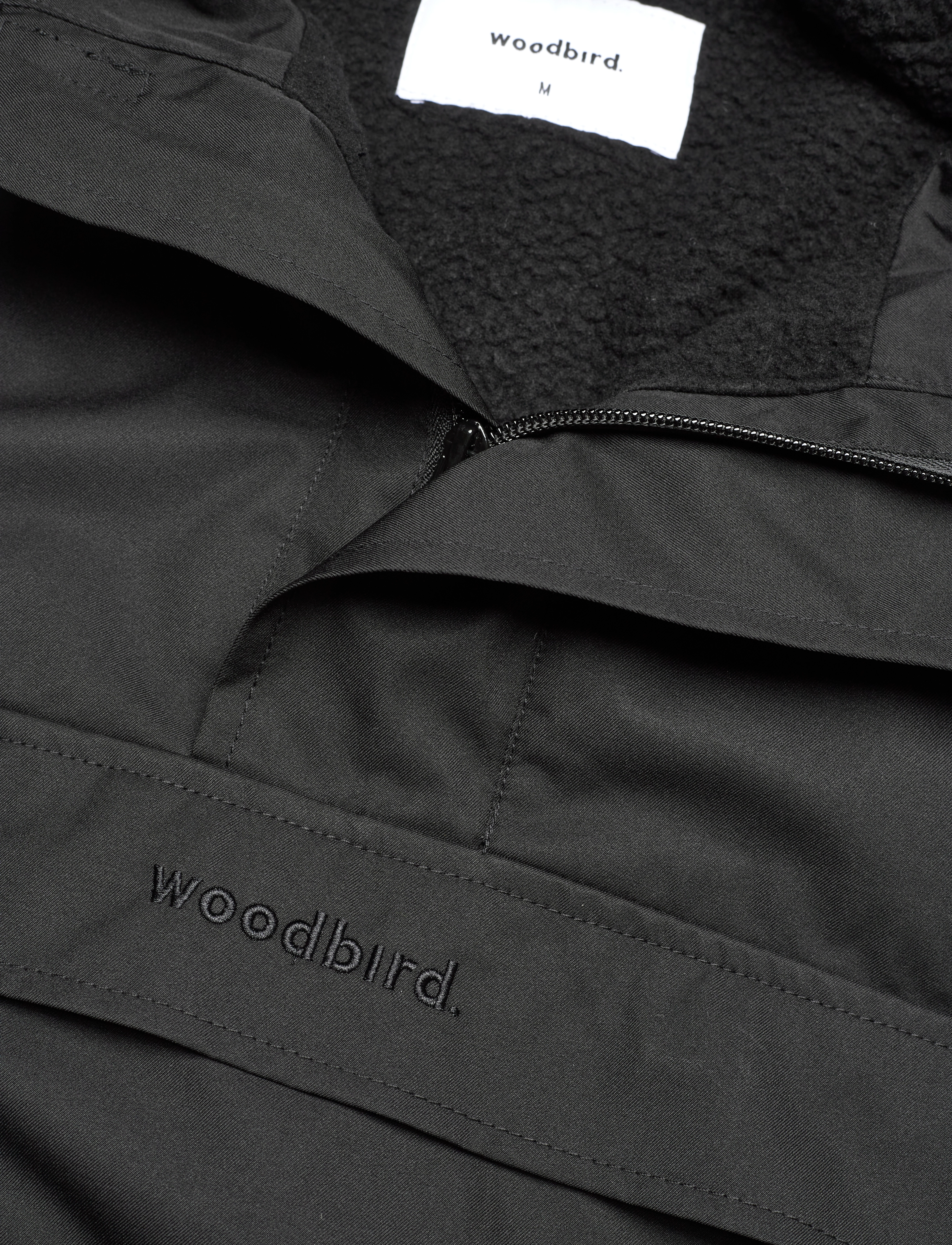 Woodbird - Frenzy Anorak Jacket - anoraks - black - 4