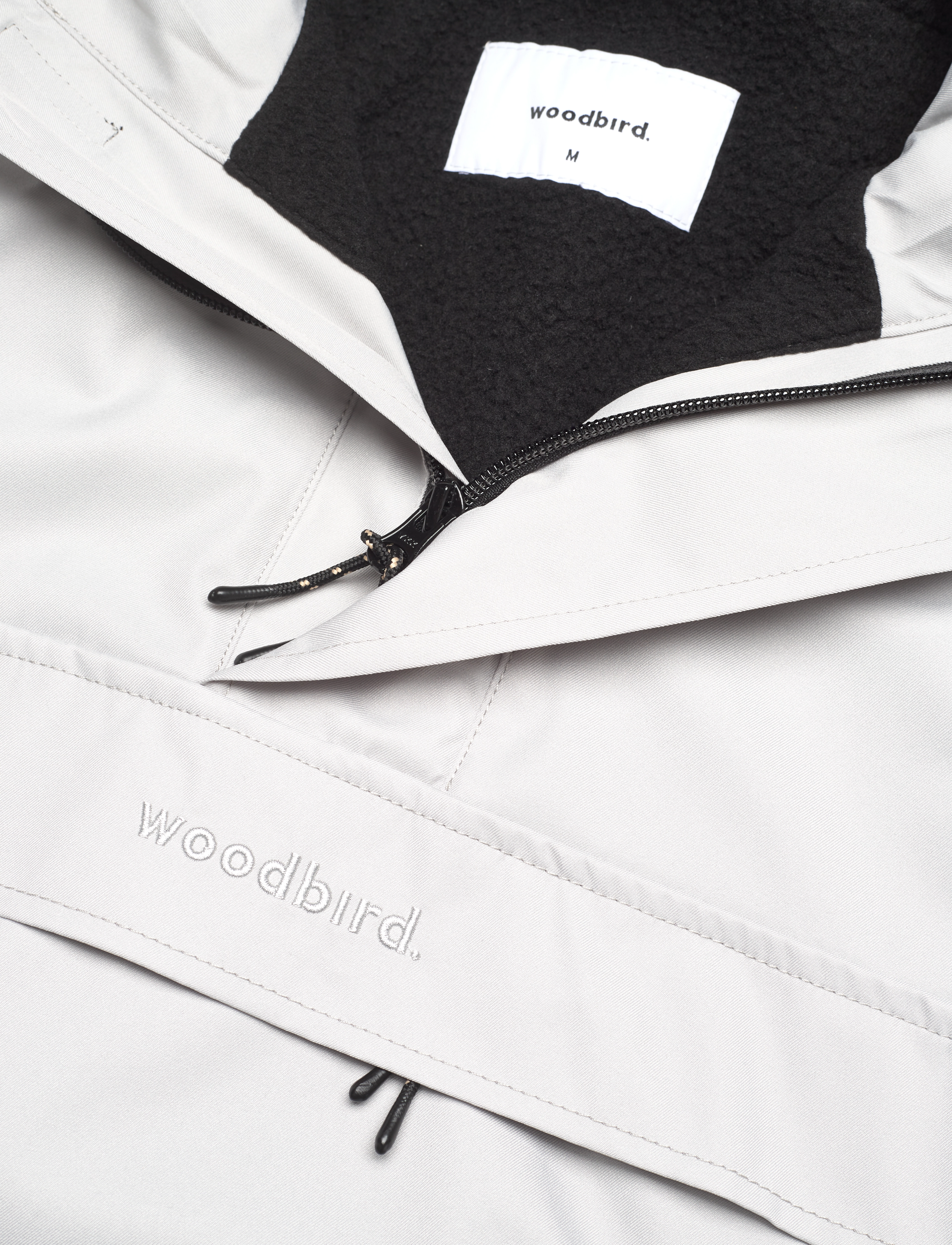 Woodbird - Frenzy Anorak Jacket - anorakker - light grey - 4