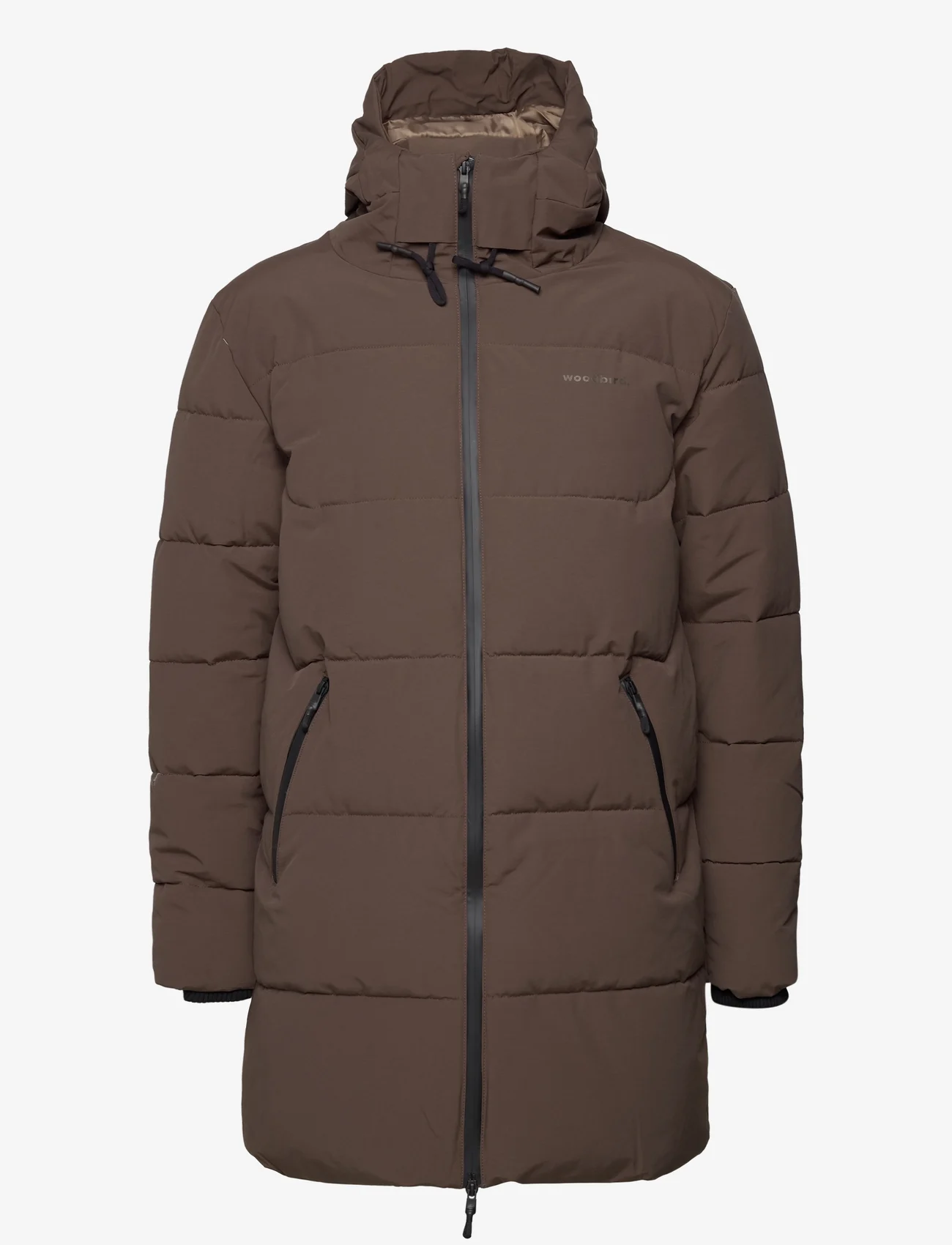 Woodbird - Joseph Long Climb Jacket - winter jackets - brown - 0