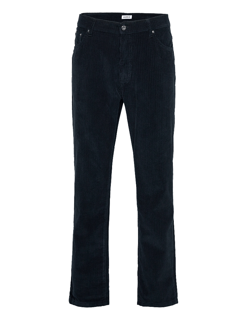 Woodbird - Doc Cord Pants - regular jeans - dark navy - 0