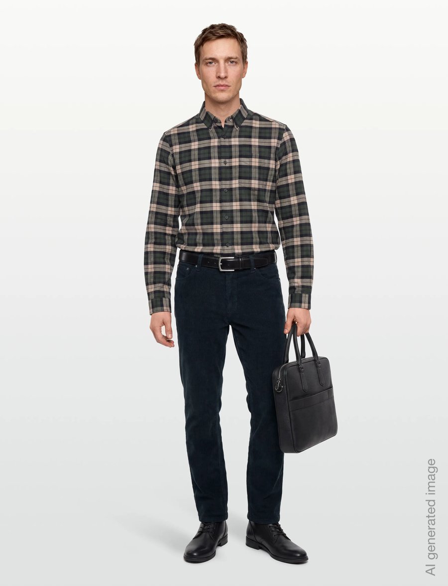 Woodbird - Doc Cord Pants - klassikalised teksad - dark navy - 0
