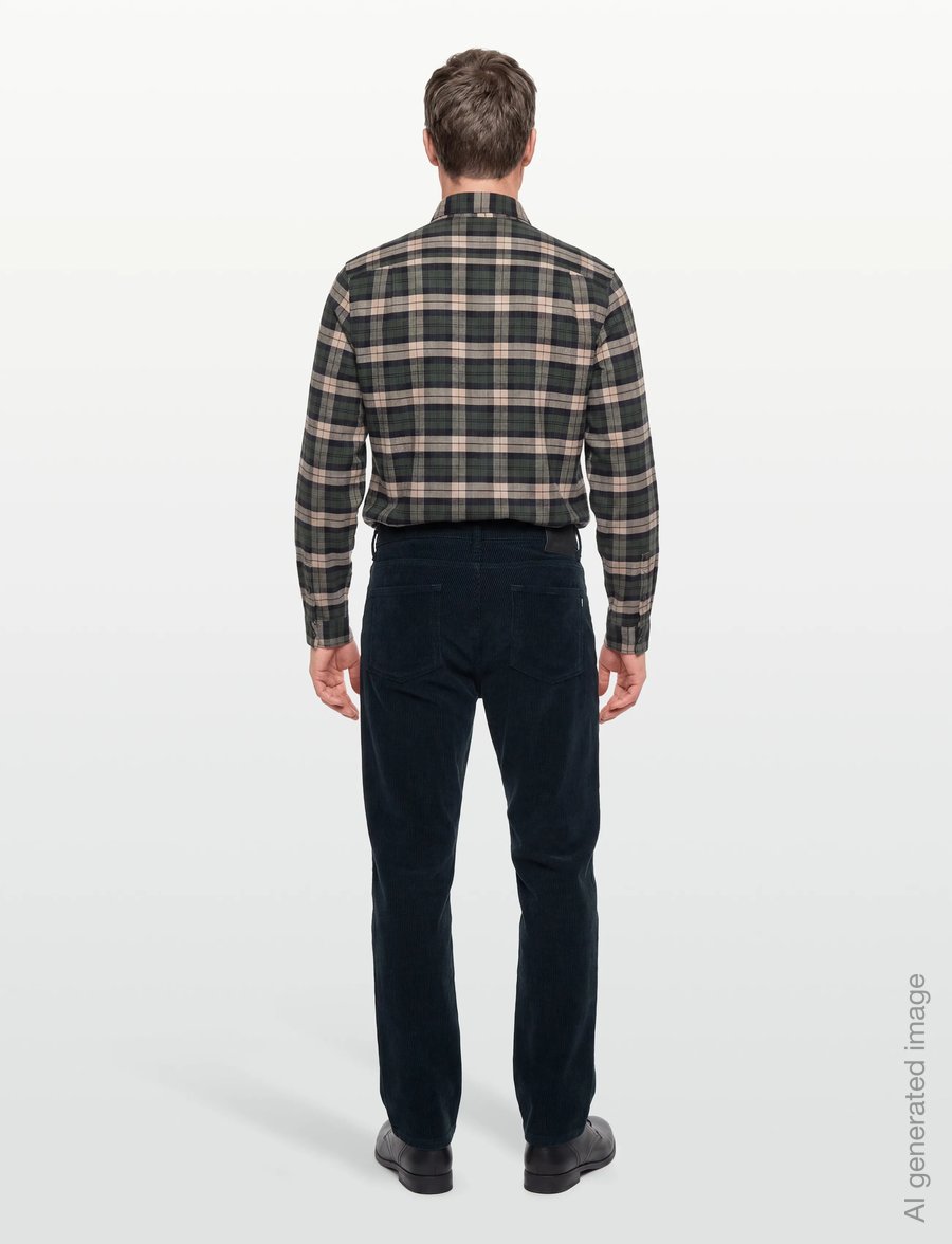 Woodbird - Doc Cord Pants - klassikalised teksad - dark navy - 4