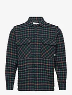 Glixto Tweed Shirt - GREEN