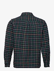 Woodbird - Glixto Tweed Shirt - rutede skjorter - green - 1