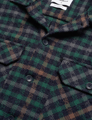 Woodbird - Glixto Tweed Shirt - ruutupaidat - green - 2