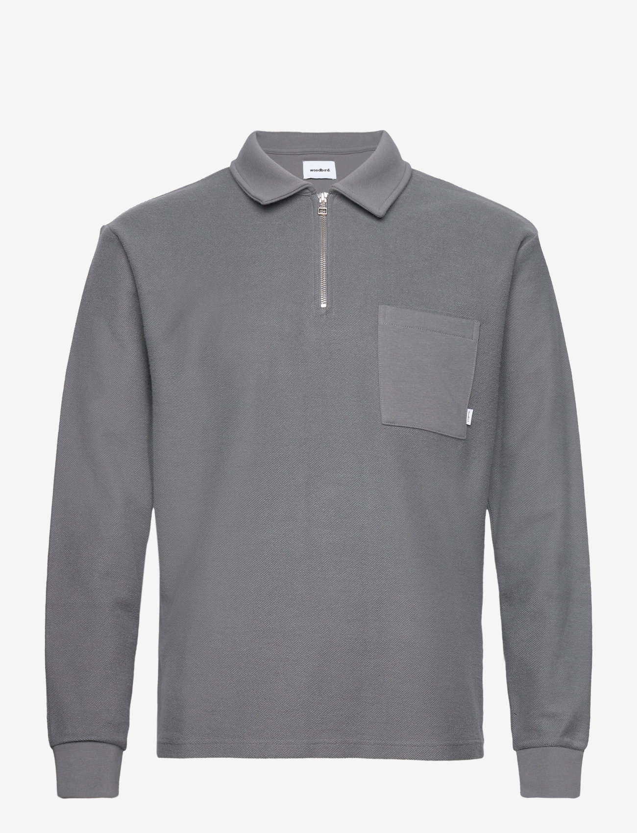 Woodbird - Alter Polo Sweat - antra grey - 0