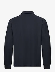 Woodbird - Alter Polo Sweat - trikotažiniai polo marškinėliai - navy - 1