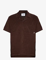 Woodbird - Mays Towel Shirt - basic krekli - brown - 0