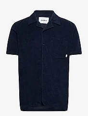 Woodbird - Mays Towel Shirt - laisvalaikio marškiniai - navy - 0
