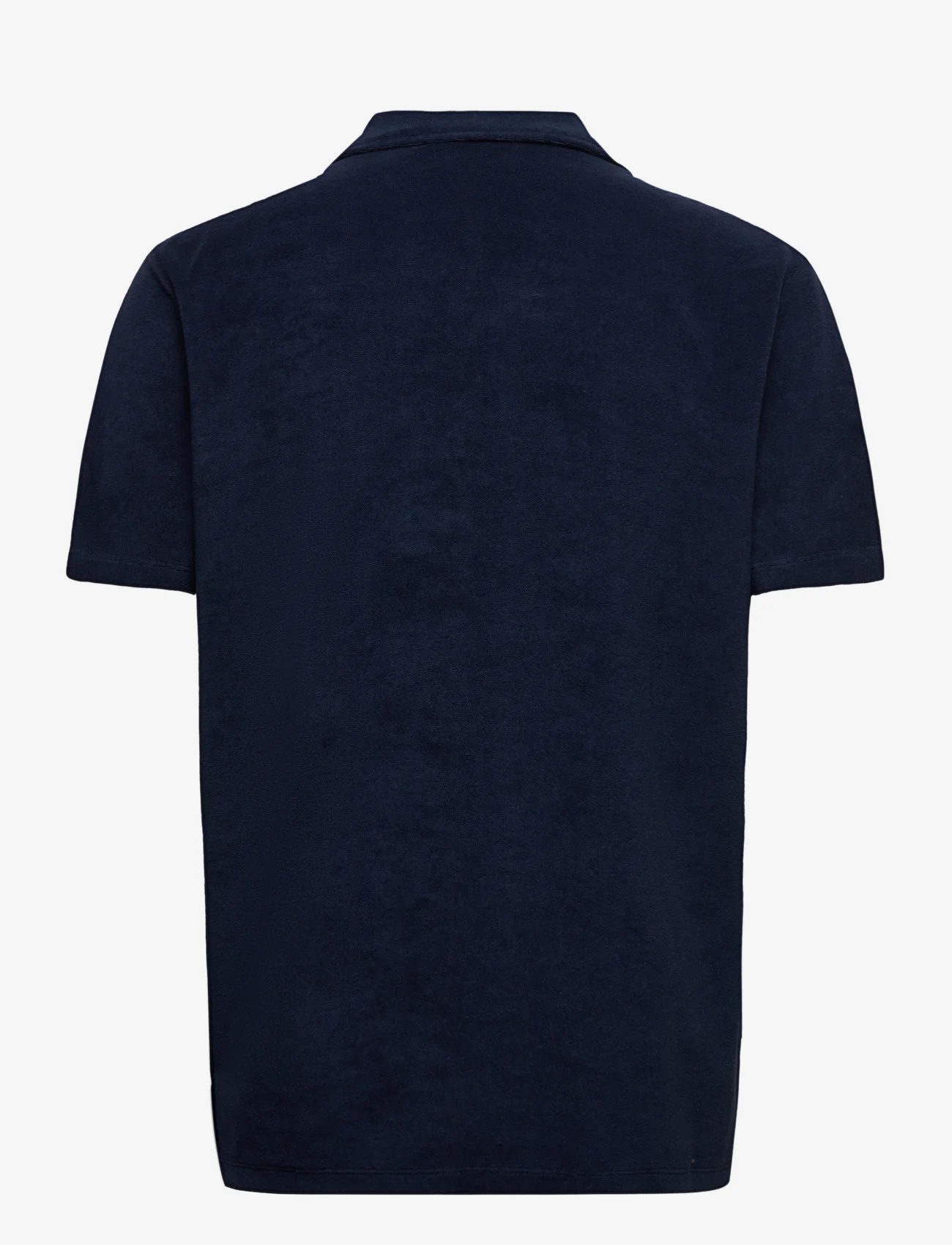 Woodbird - Mays Towel Shirt - laisvalaikio marškiniai - navy - 1