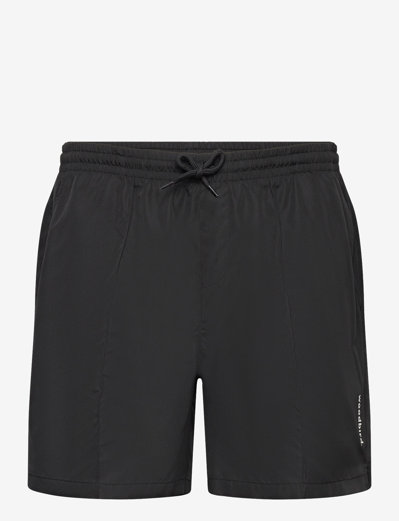 Woodbird - Bommy Swim Shorts - badeshorts - black - 0