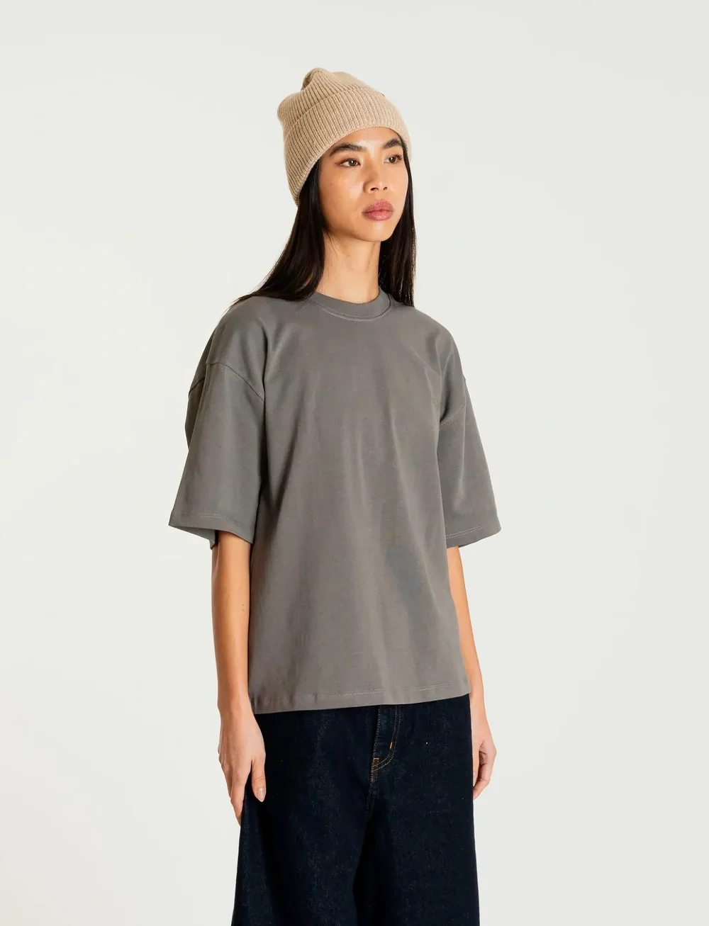 Woodbird - WBJuno Base Tee - t-shirts - antra grey - 3