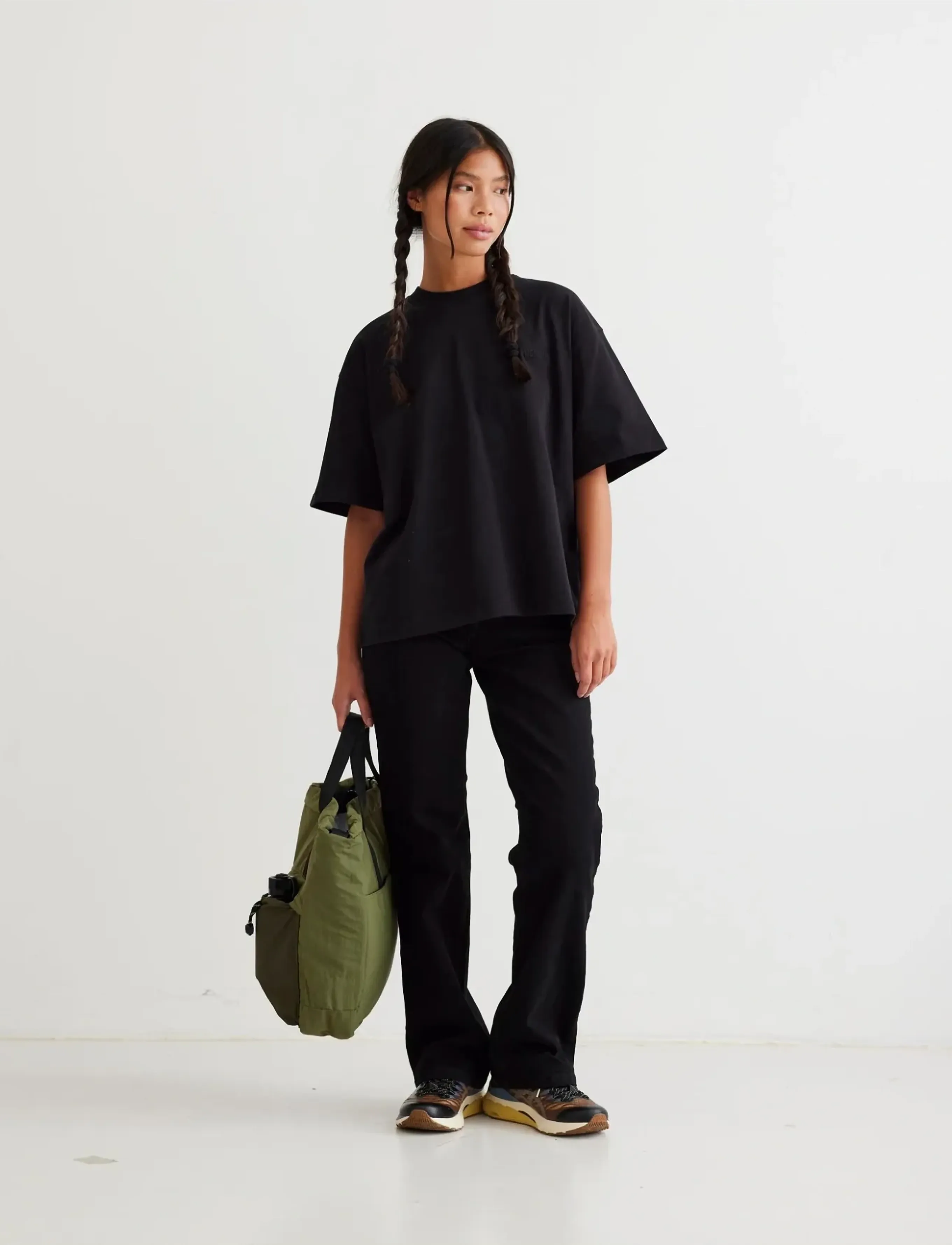 Woodbird - WBJuno Base Tee - t-shirts - black - 3