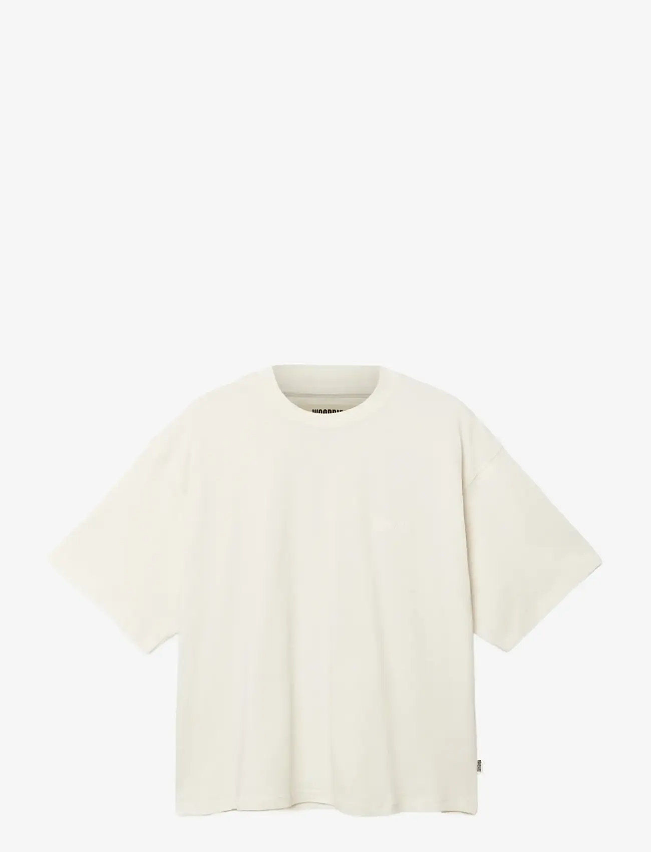 Woodbird - WBJuno Base Tee - t-shirts - off white - 1