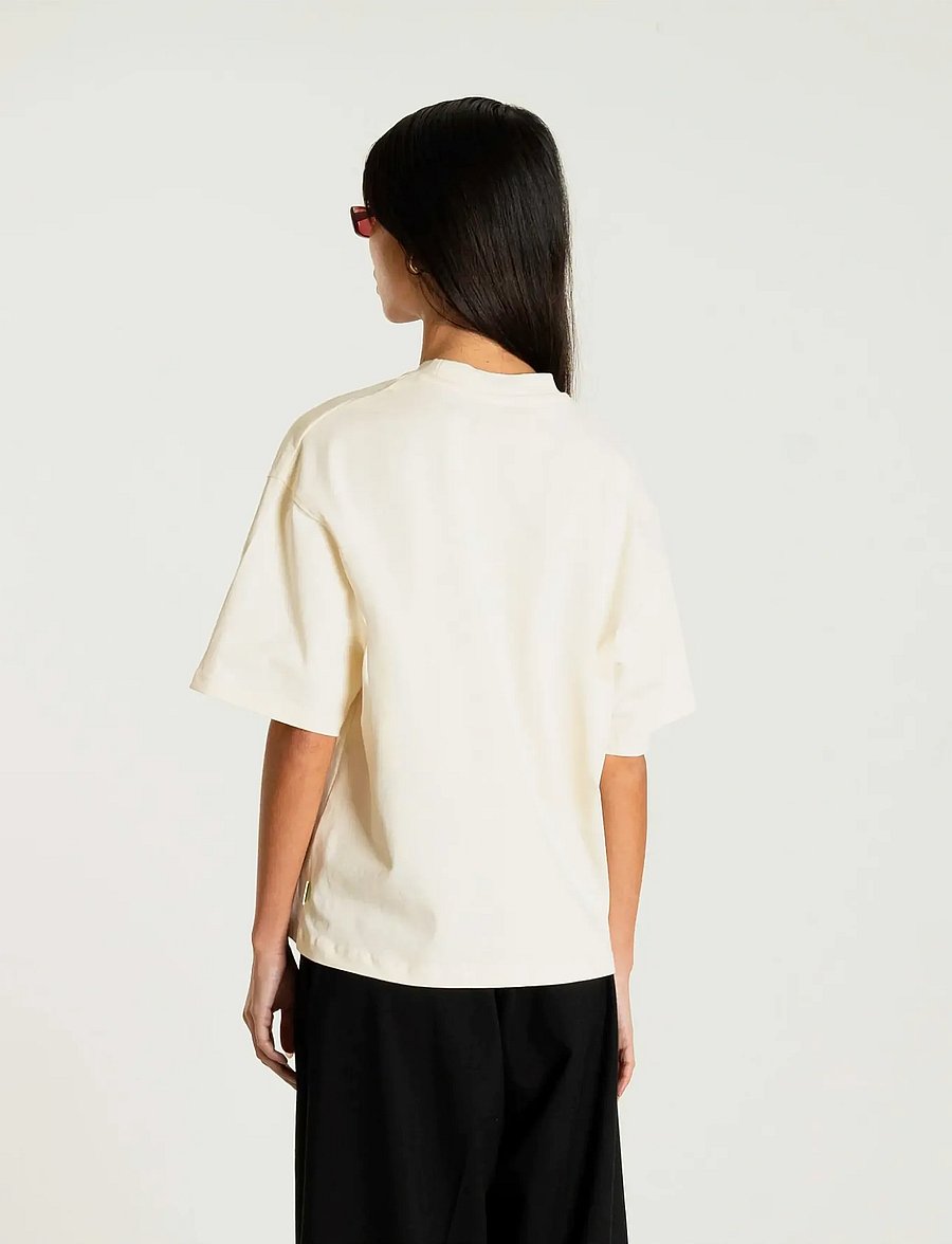 Woodbird - WBJuno Base Tee - t-shirty - off white - 3