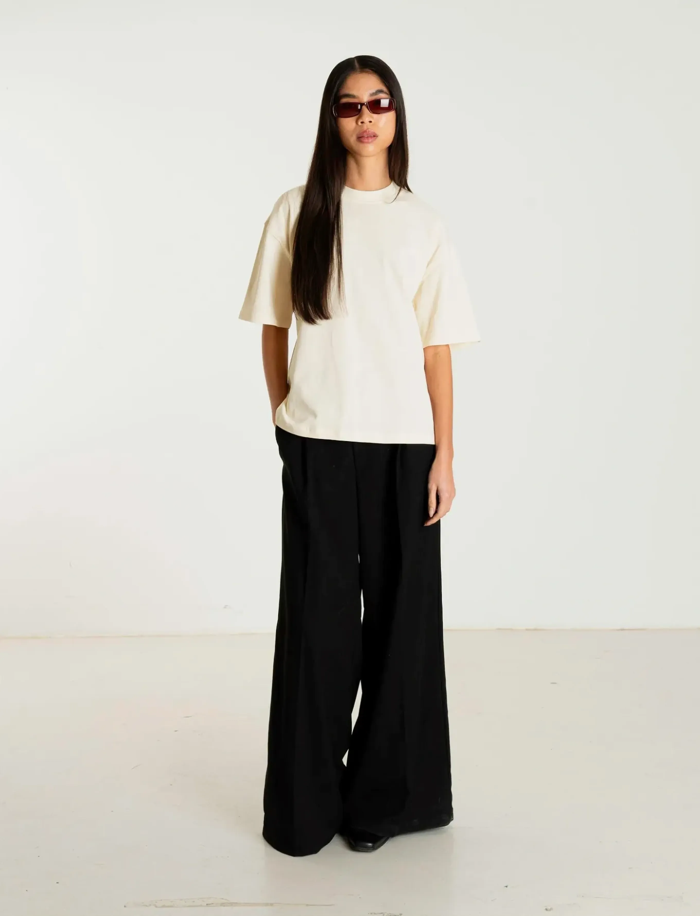 Woodbird - WBJuno Base Tee - off white - 4