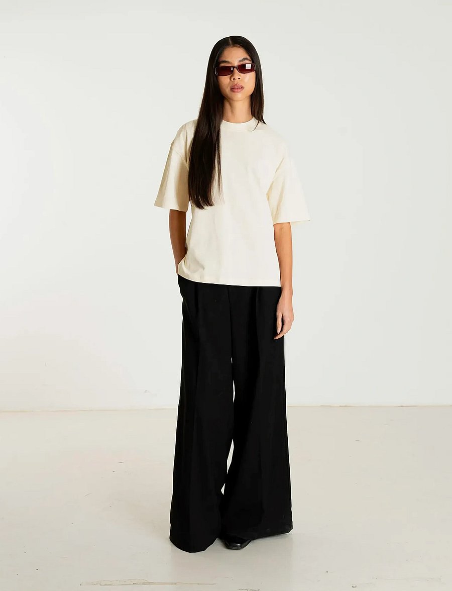 Woodbird - WBJuno Base Tee - t-shirty - off white - 4