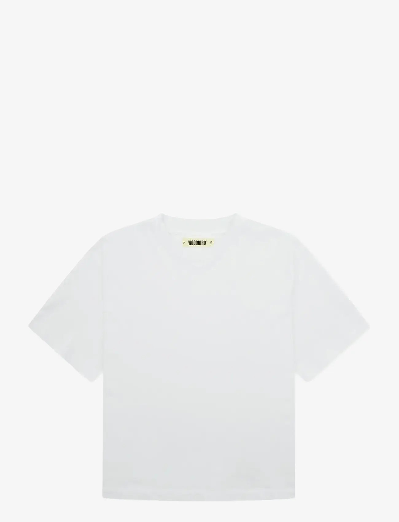 Woodbird - WBJuno Base Tee - t-shirts - white - 1