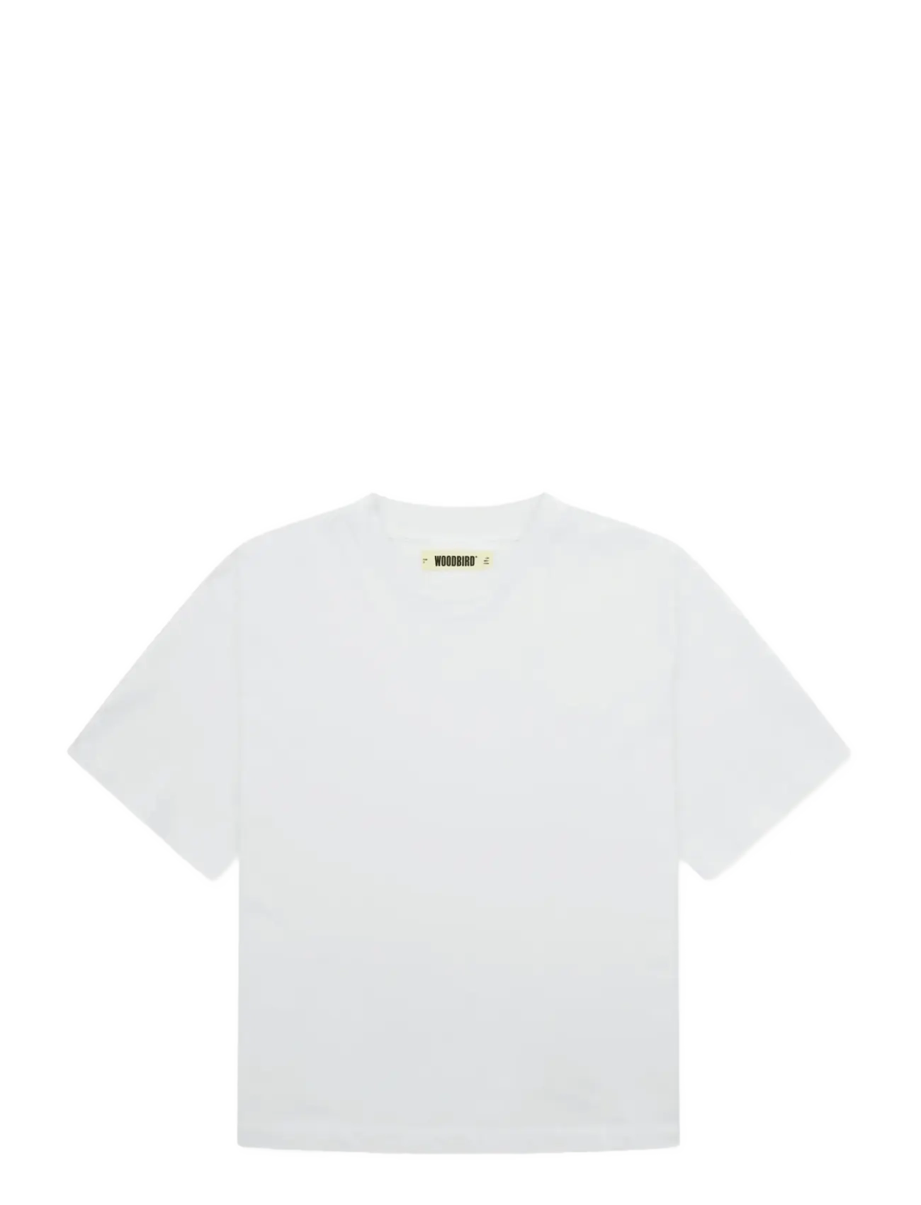 Woodbird WBJuno Base Tee - Kampagne - WHITE / white