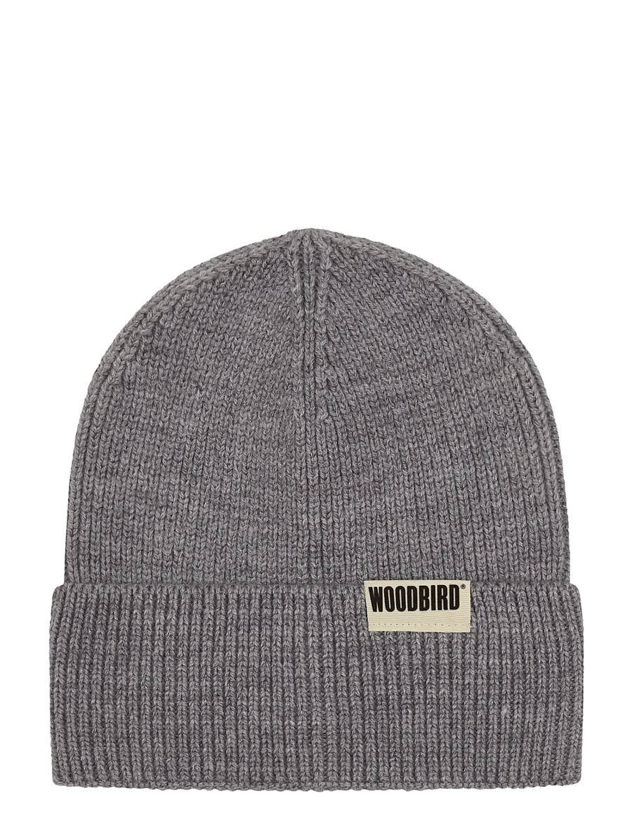 Woodbird - WBYupa Long Beanie - shoppa efter stil - light grey - 0