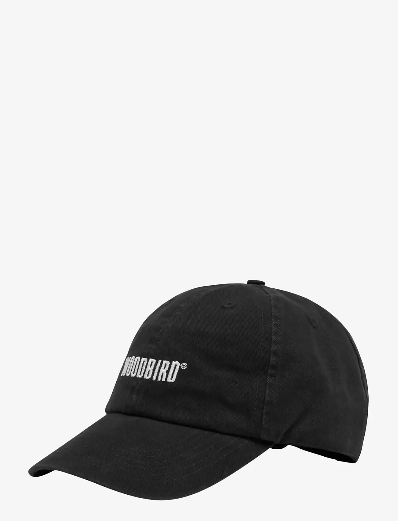 Woodbird - Core Twill Cap - kasketter - black-white - 1