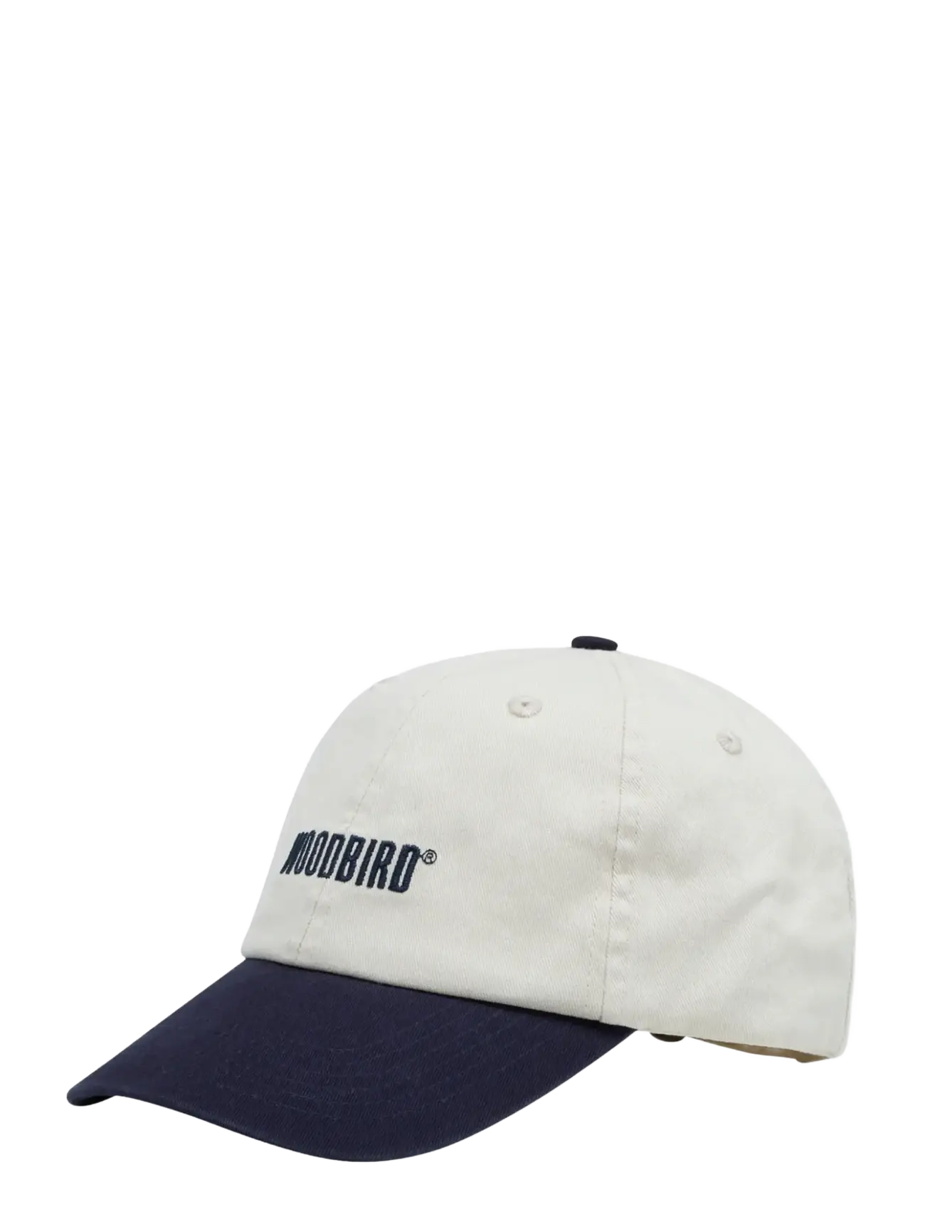 Woodbird Core Twill Cap - Accessories - LIGHT SAND / navy
