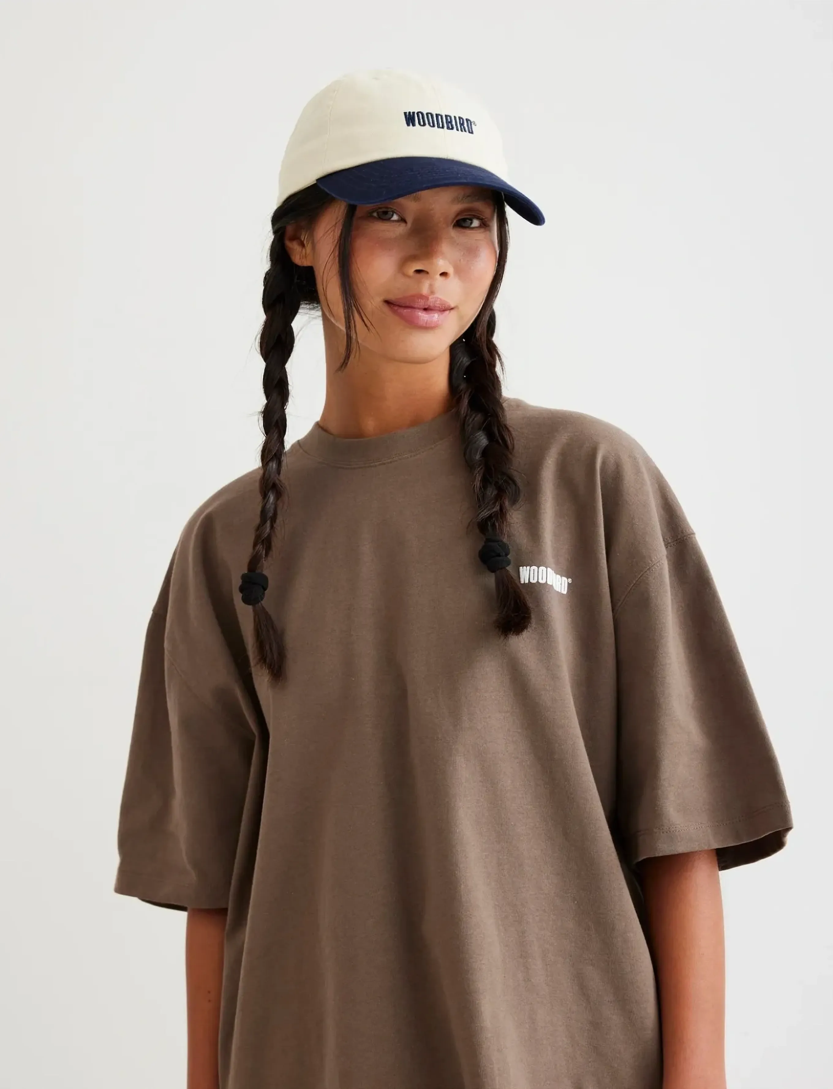 Woodbird - Core Twill Cap - petten - light sand - 2