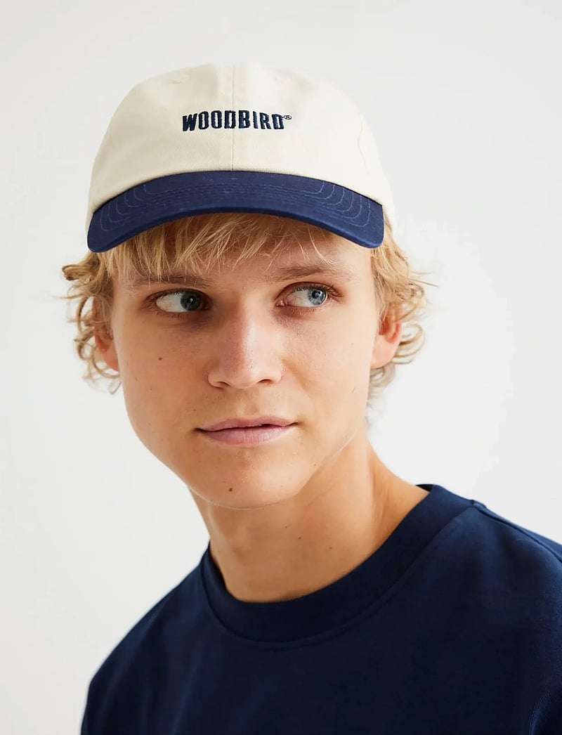 Woodbird - Core Twill Cap - kepsar - light sand - 3