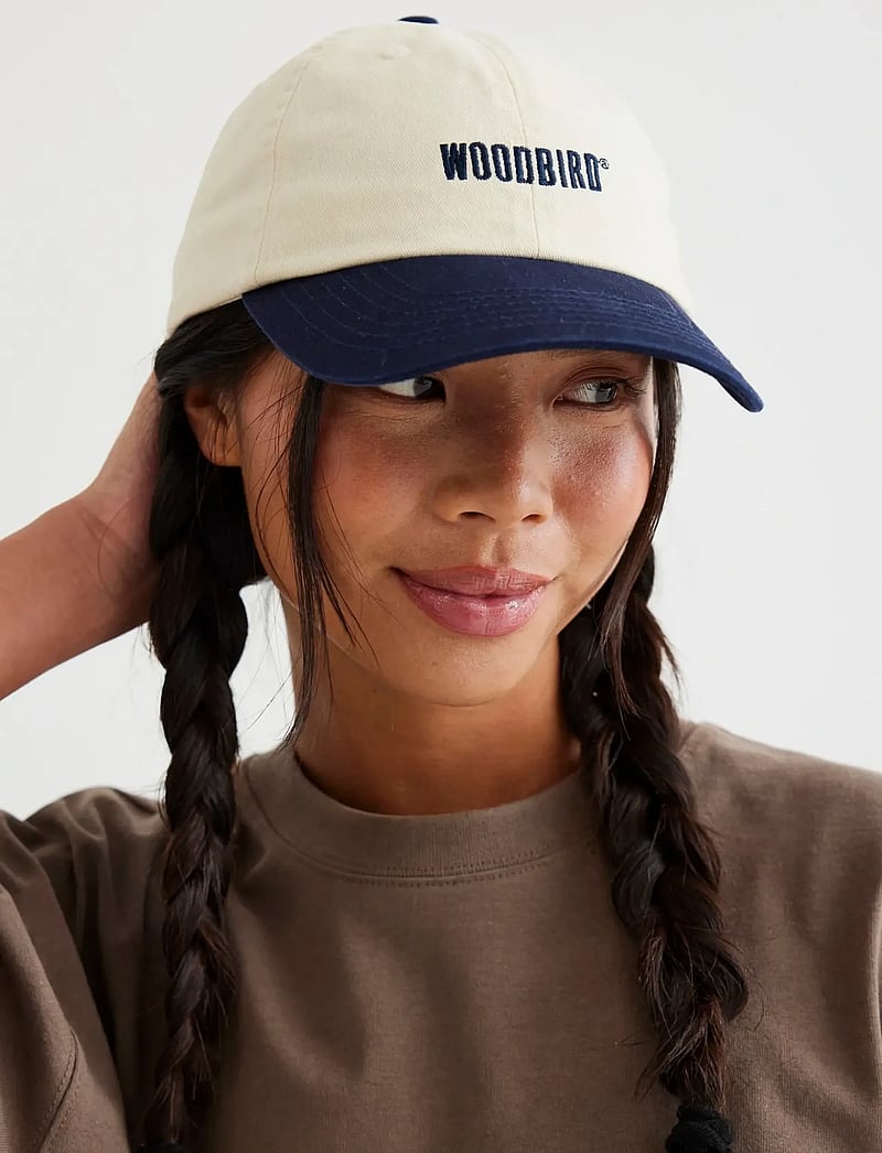 Woodbird - Core Twill Cap - kepsar - light sand - 4