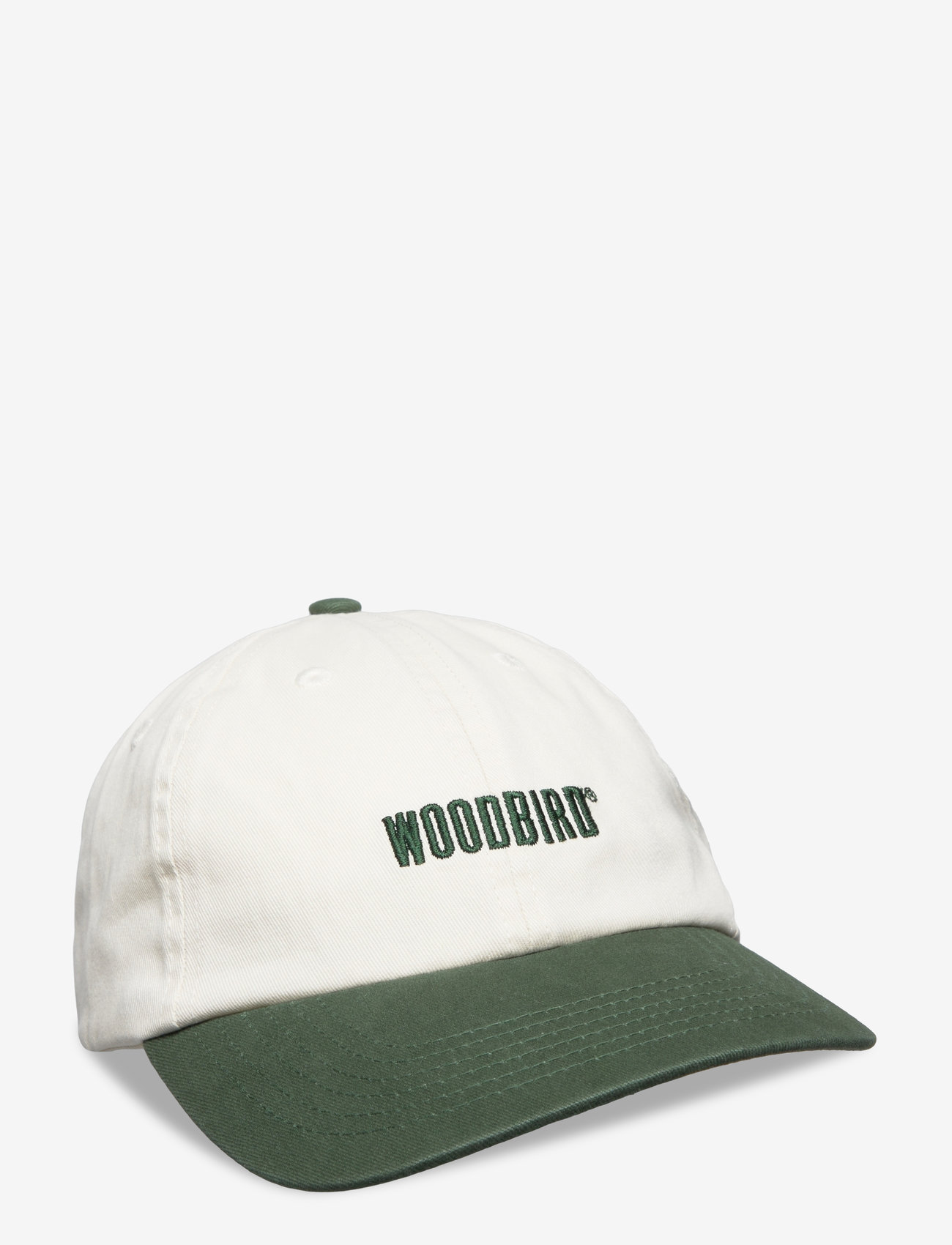 Woodbird - Core Twill Cap - offwhite-army - 0