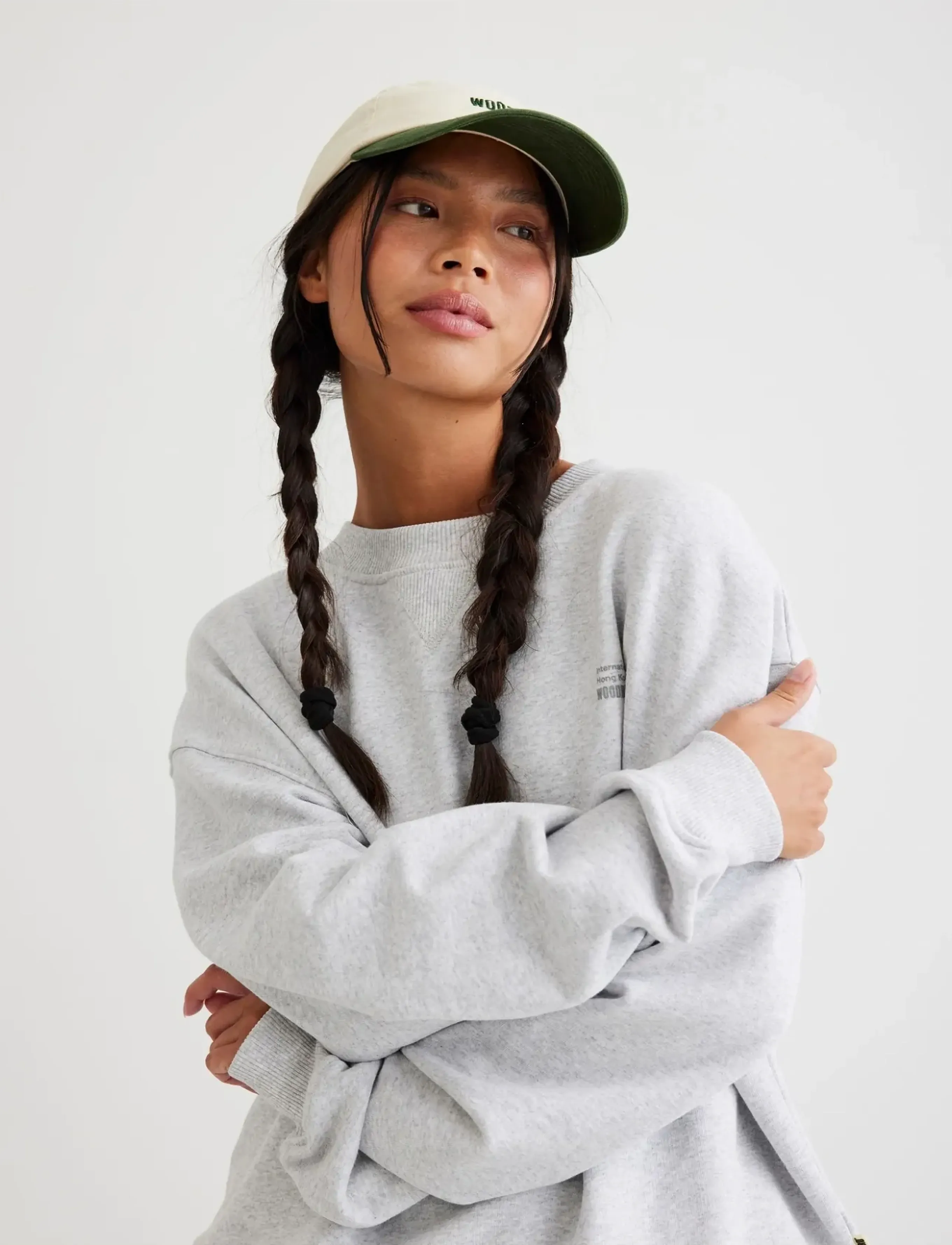 Woodbird - Core Twill Cap - offwhite-army - 3