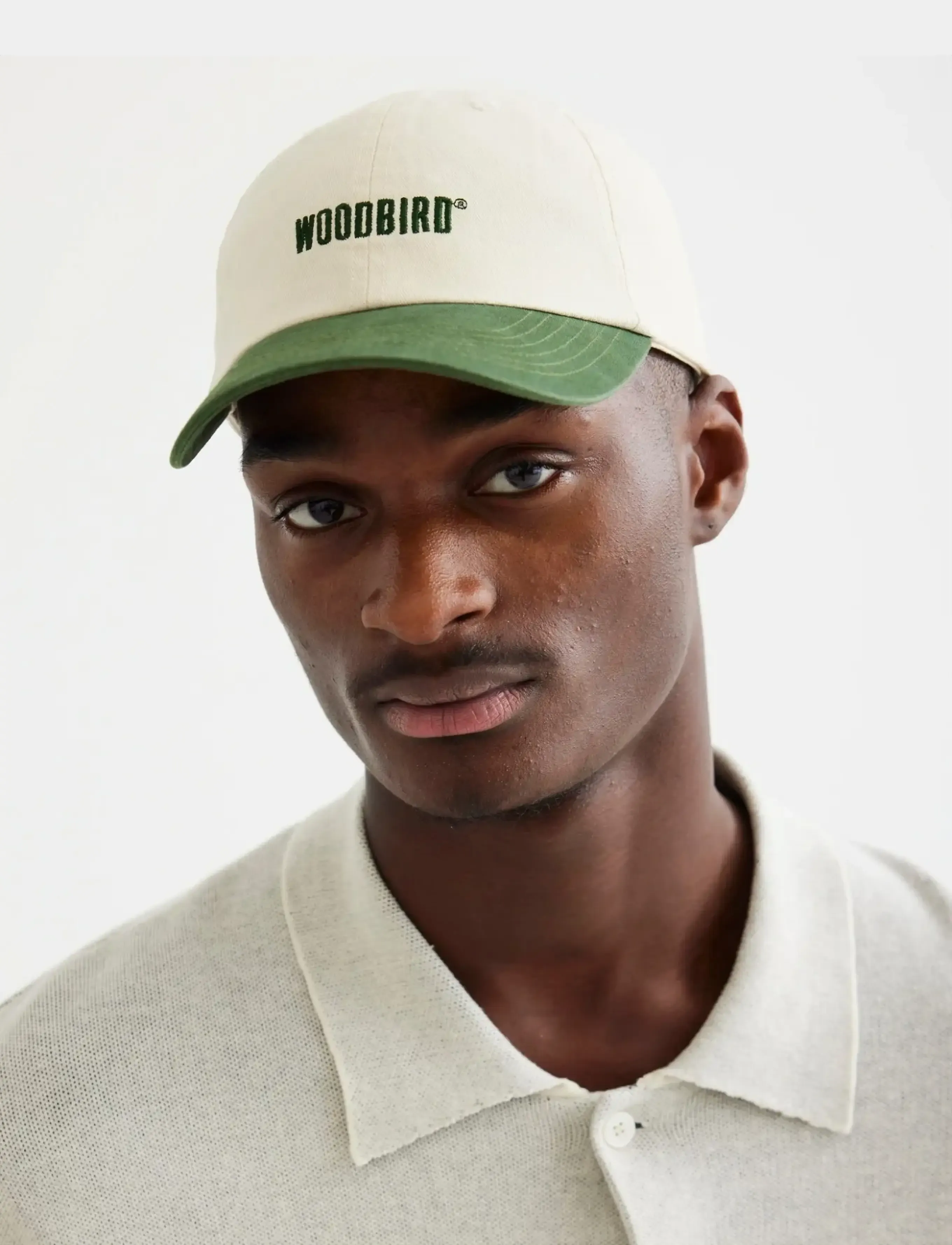 Woodbird - Core Twill Cap - offwhite-army - 5
