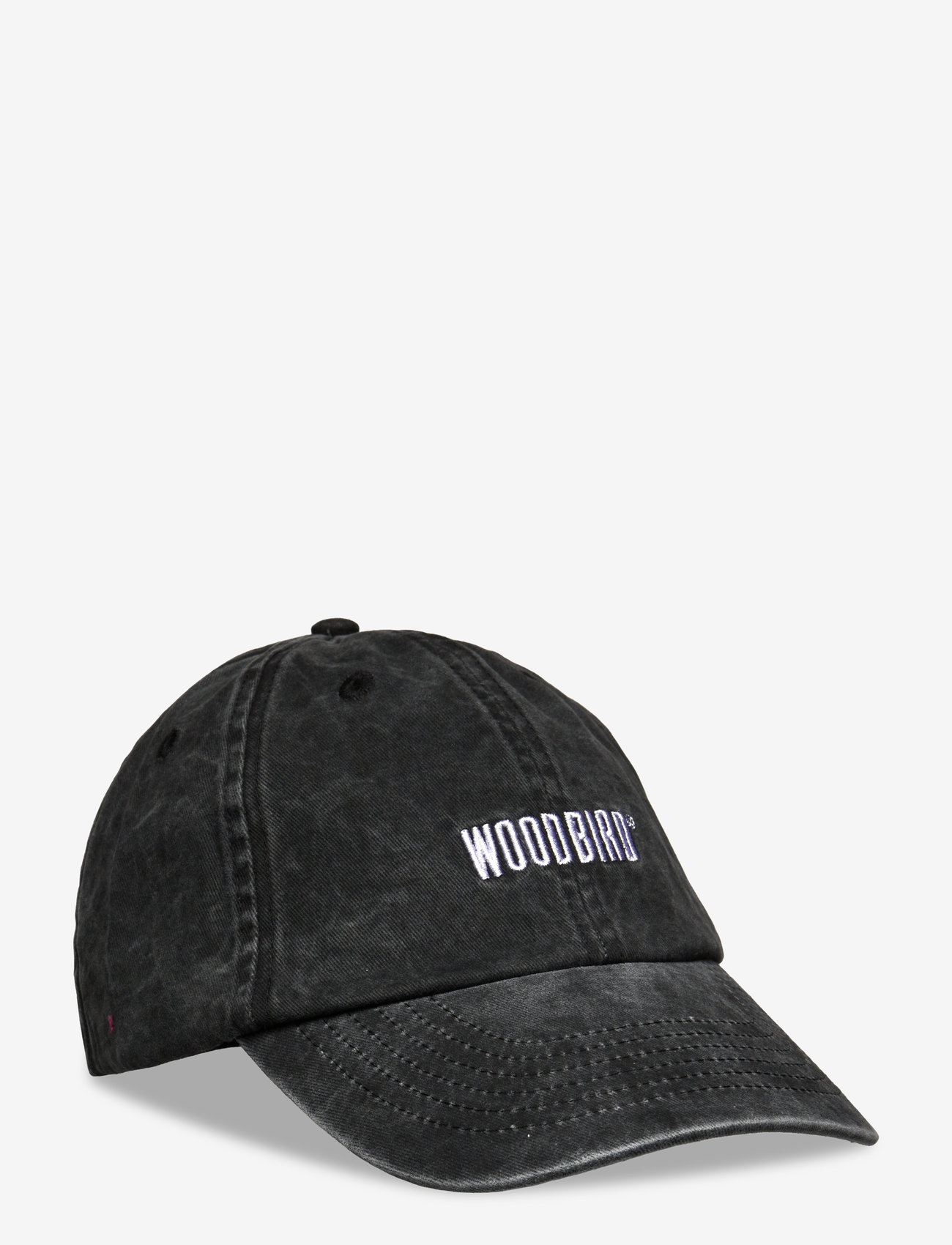 Woodbird - Core Twill Cap - kappen - washed black - 0