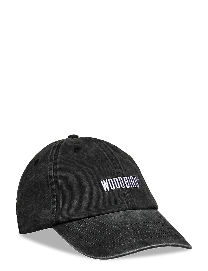 Woodbird - Core Twill Cap - kappen - washed black - 0