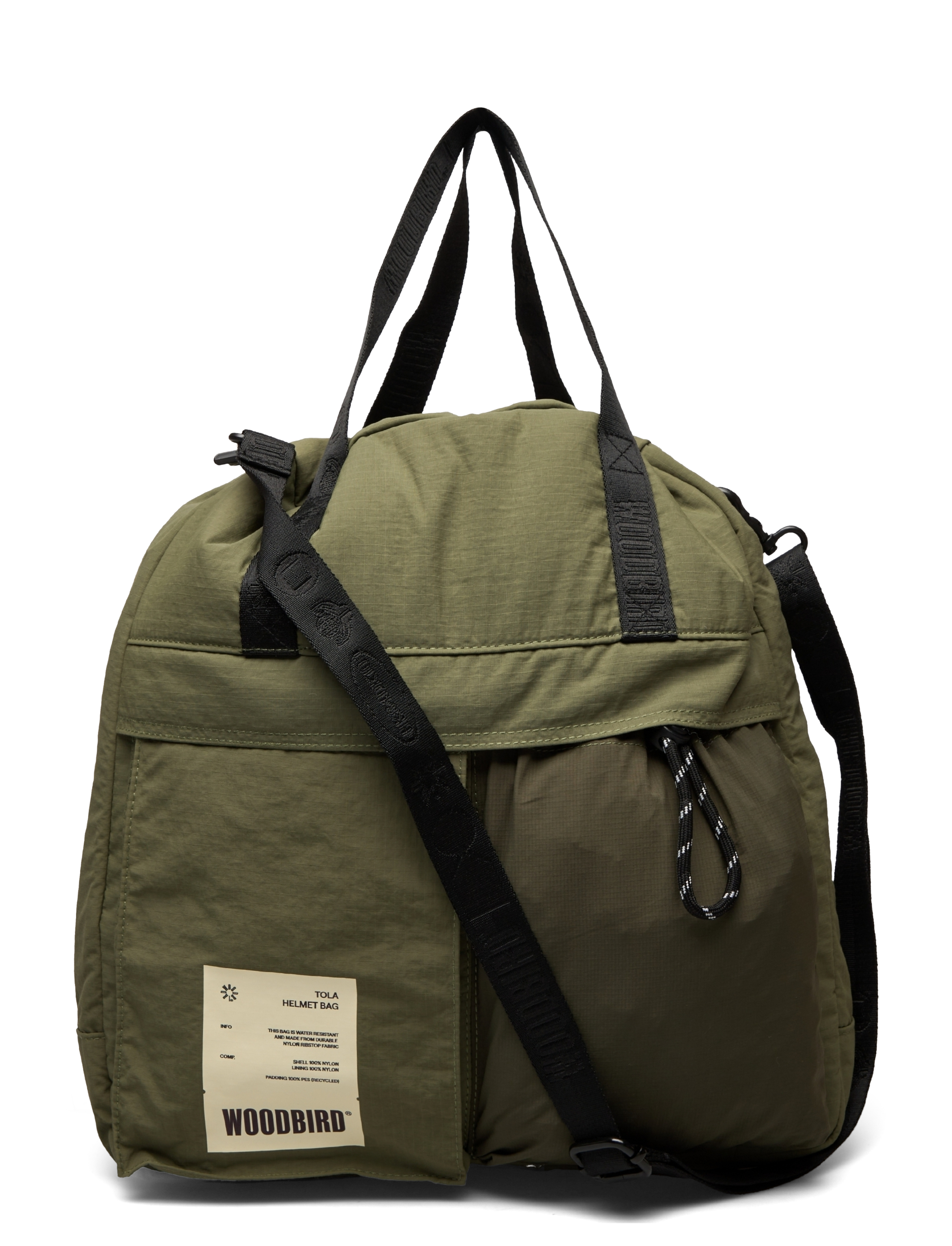 WOODBIRD Tola Helmet Tasche Khaki - One Size - Herren
