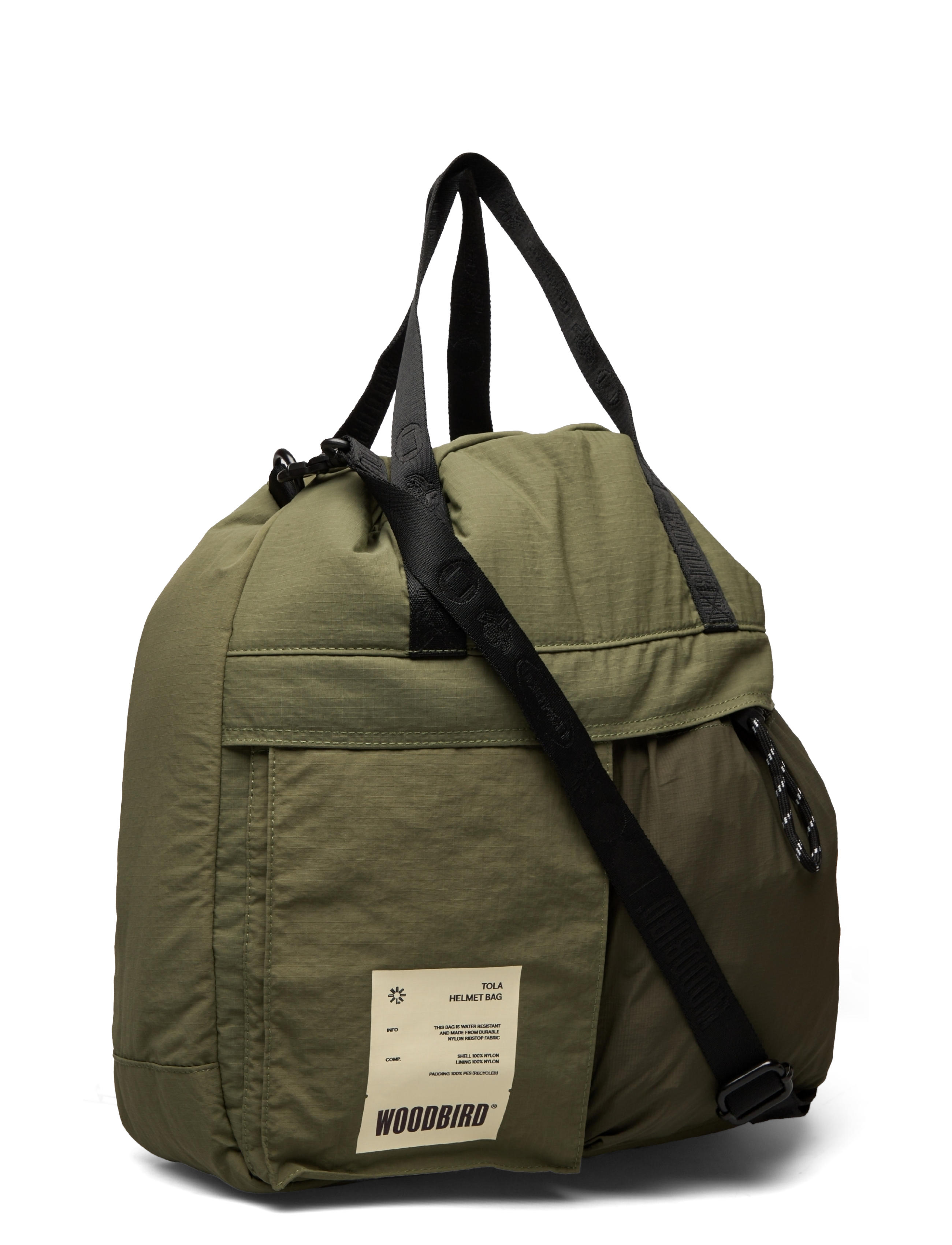Woodbird - Tola Helmet Bag - muleposer & tote bags - army green - 2