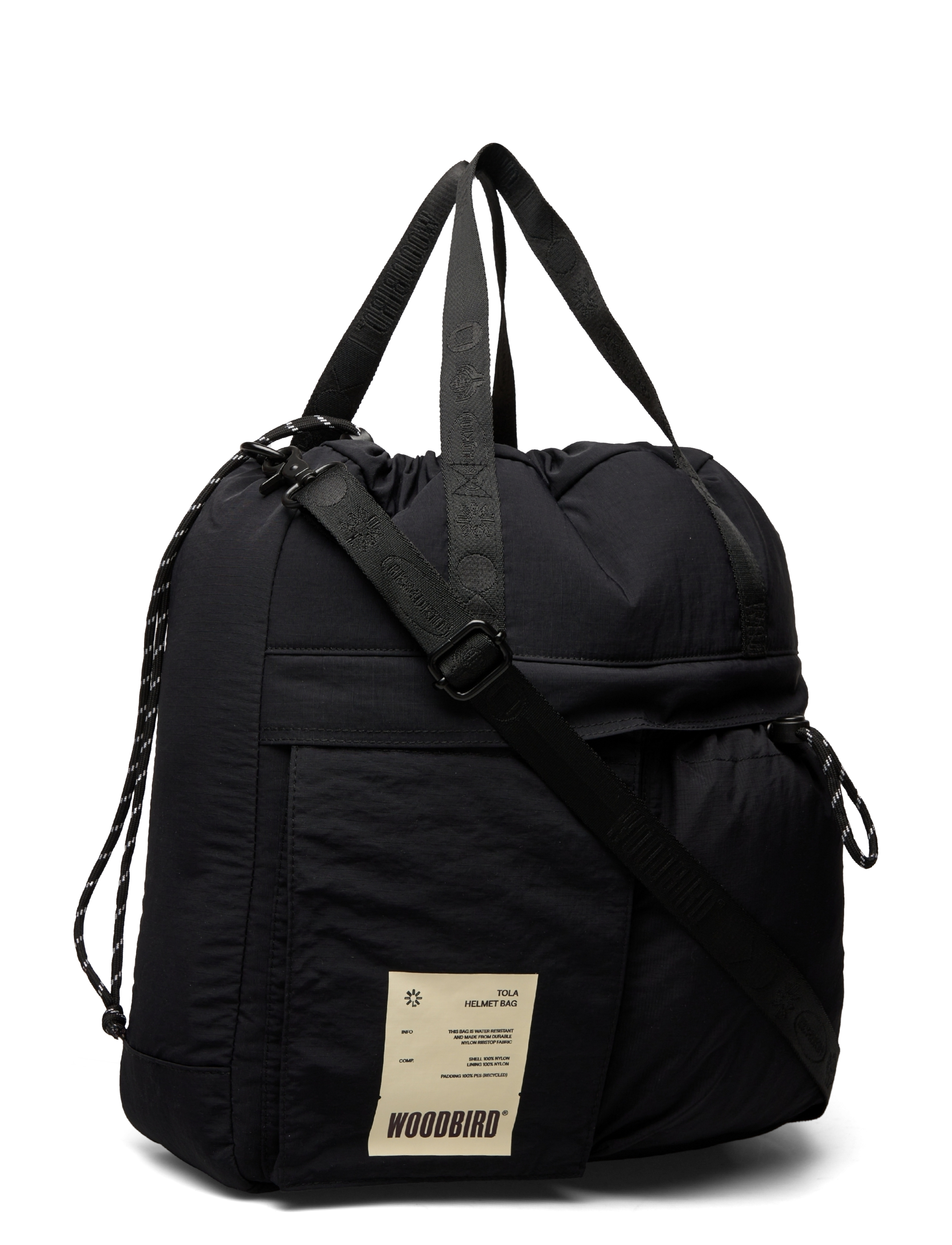 Woodbird - Tola Helmet Bag - ostmine - black - 2