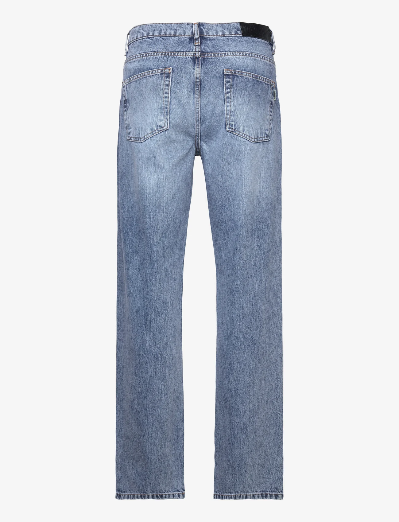 Woodbird - WBLeroy Marble Jeans - suorat farkut - vintage blue - 1