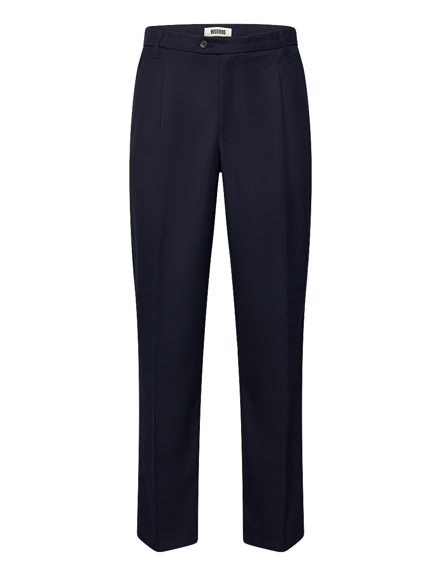 Woodbird - WBBen Suit Pant - anzugshosen - dk. navy - 0