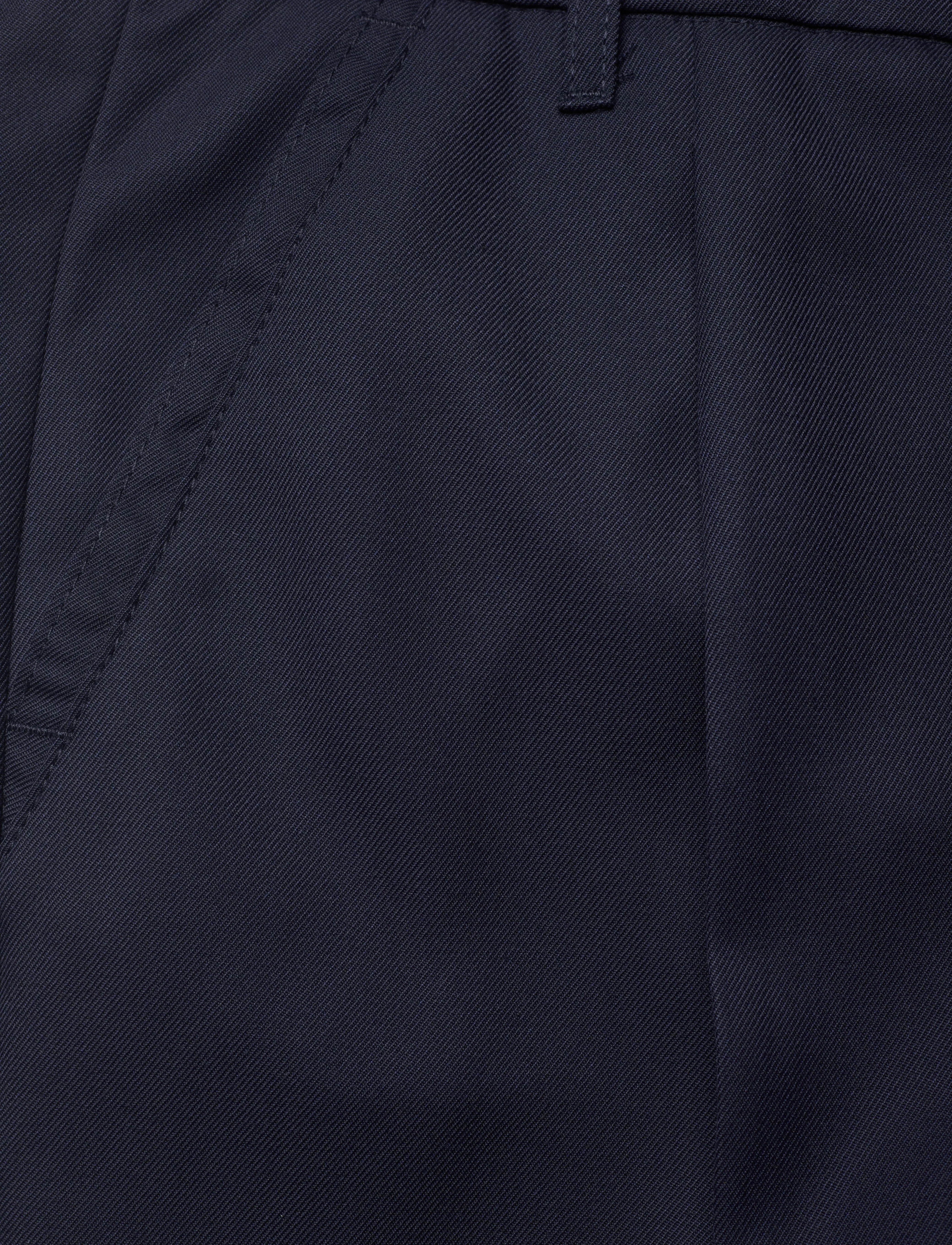 Woodbird - WBBen Suit Pant - jakkesætsbukser - dk. navy - 2
