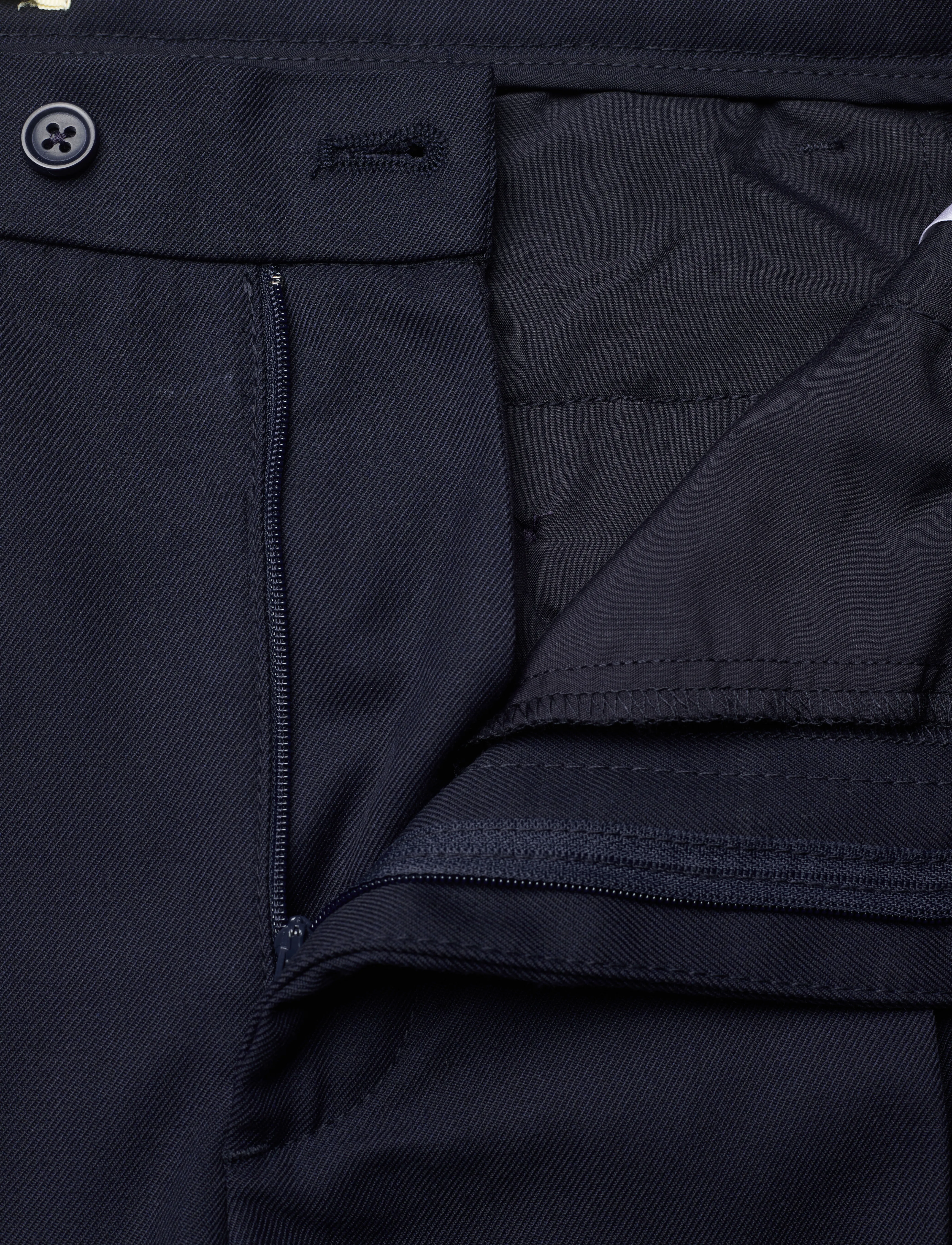 Woodbird - WBBen Suit Pant - jakkesætsbukser - dk. navy - 3