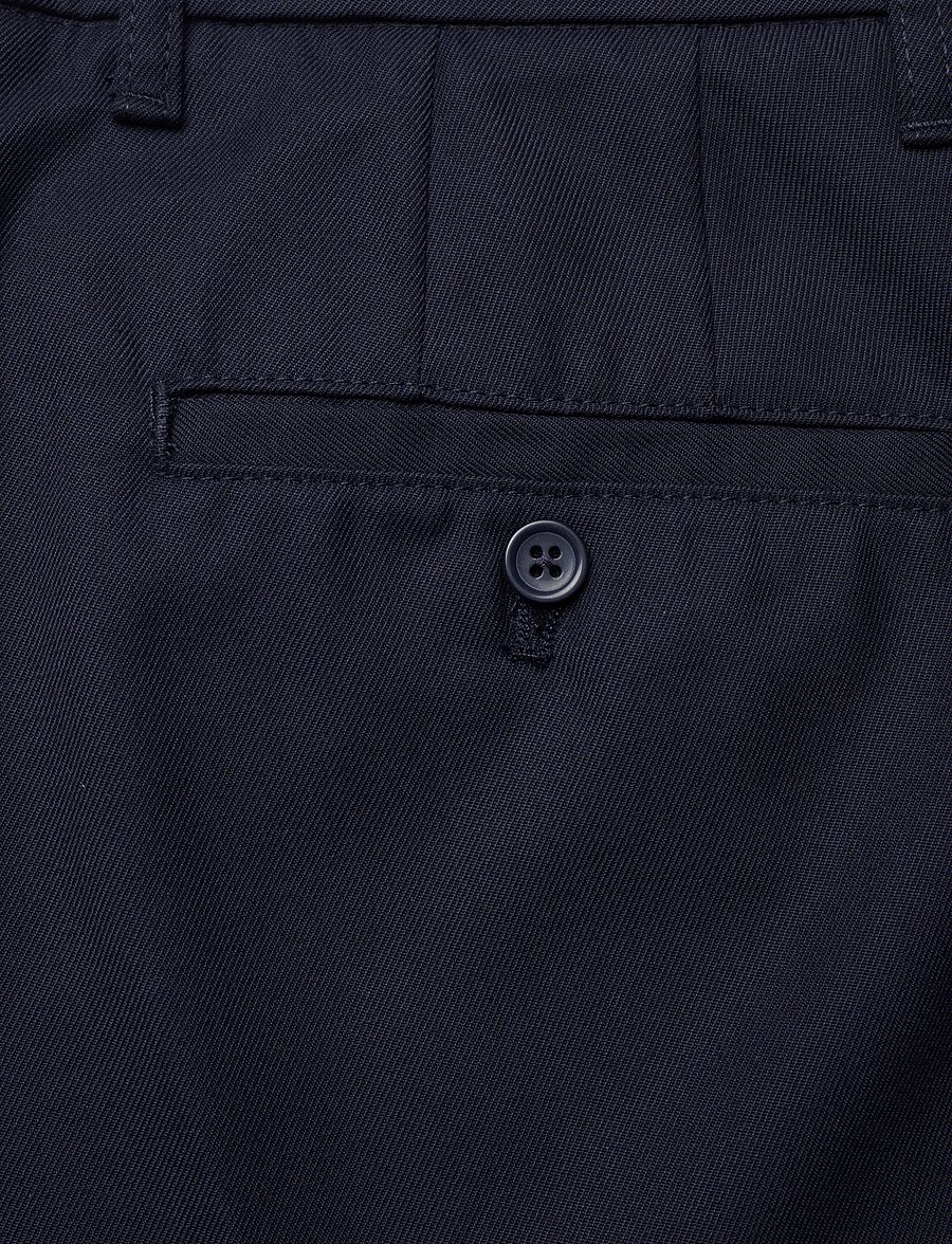 Woodbird - WBBen Suit Pant - anzugshosen - dk. navy - 4