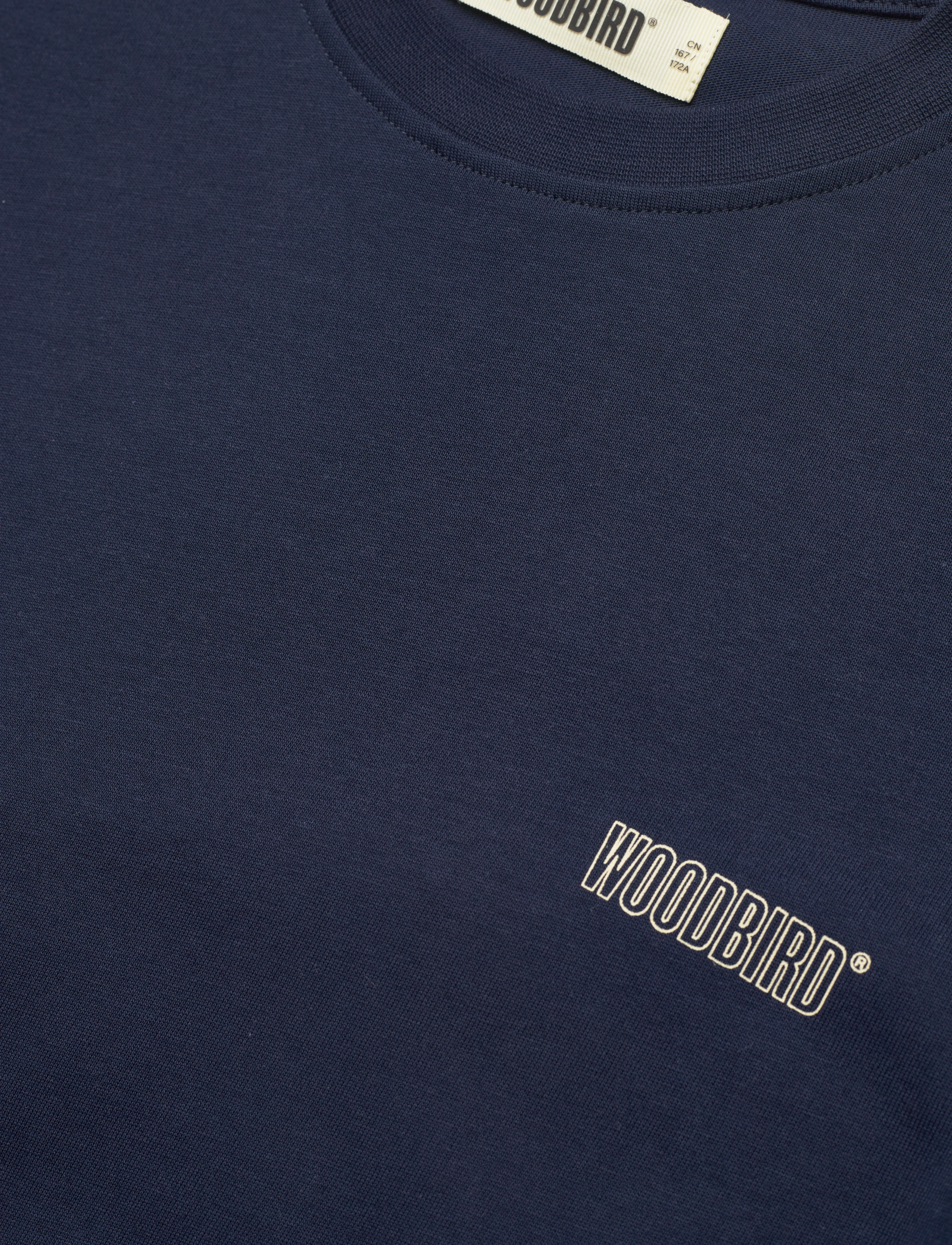 Woodbird - WBBaine Fish Tee - navy - 5