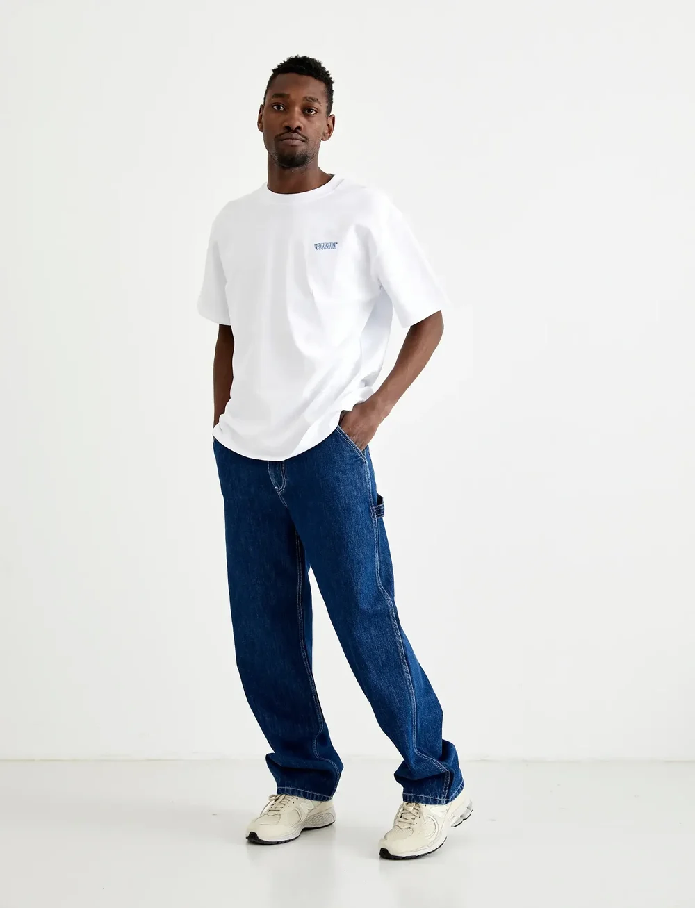 Woodbird - WBBaine Fish Tee - kortermede t-skjorter - white - 3