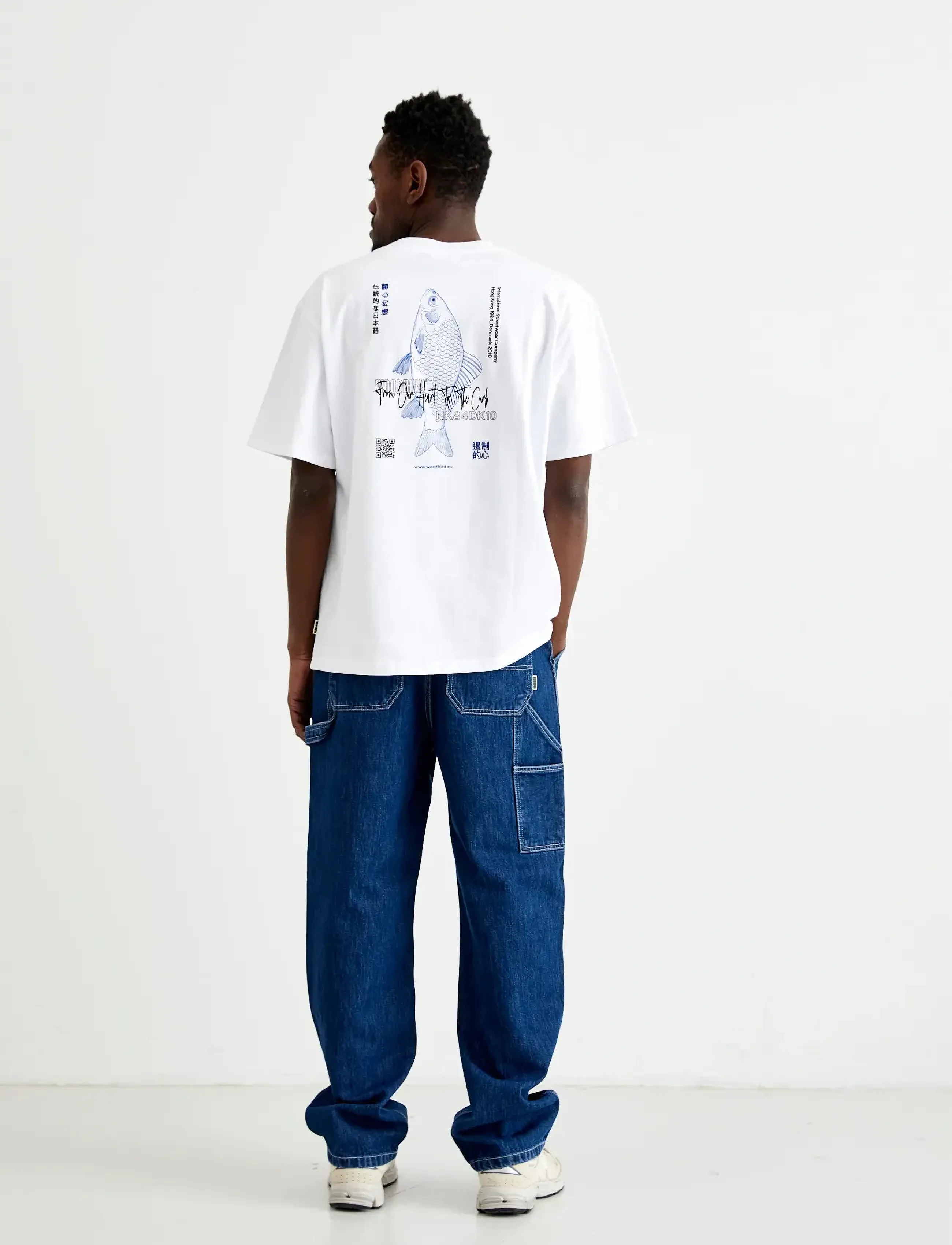 Woodbird - WBBaine Fish Tee - white - 4
